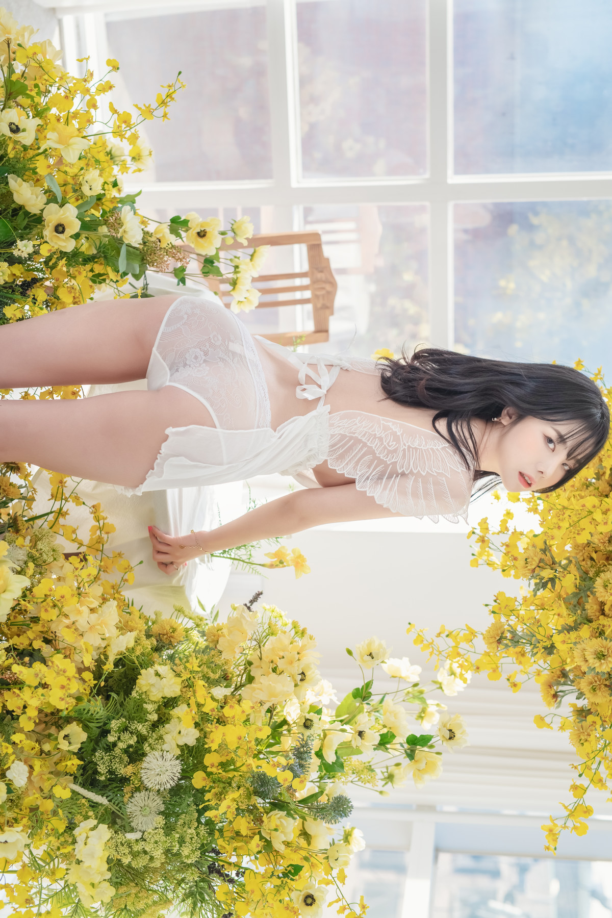 Yuna 유나, [Patreon] Flowers [36P]