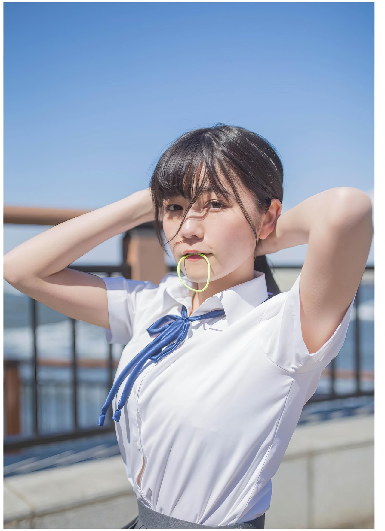 Yuuna Shiratori 白鸟优菜, 1st Visual Book [白皙-BABEL] Set.01 [32P]