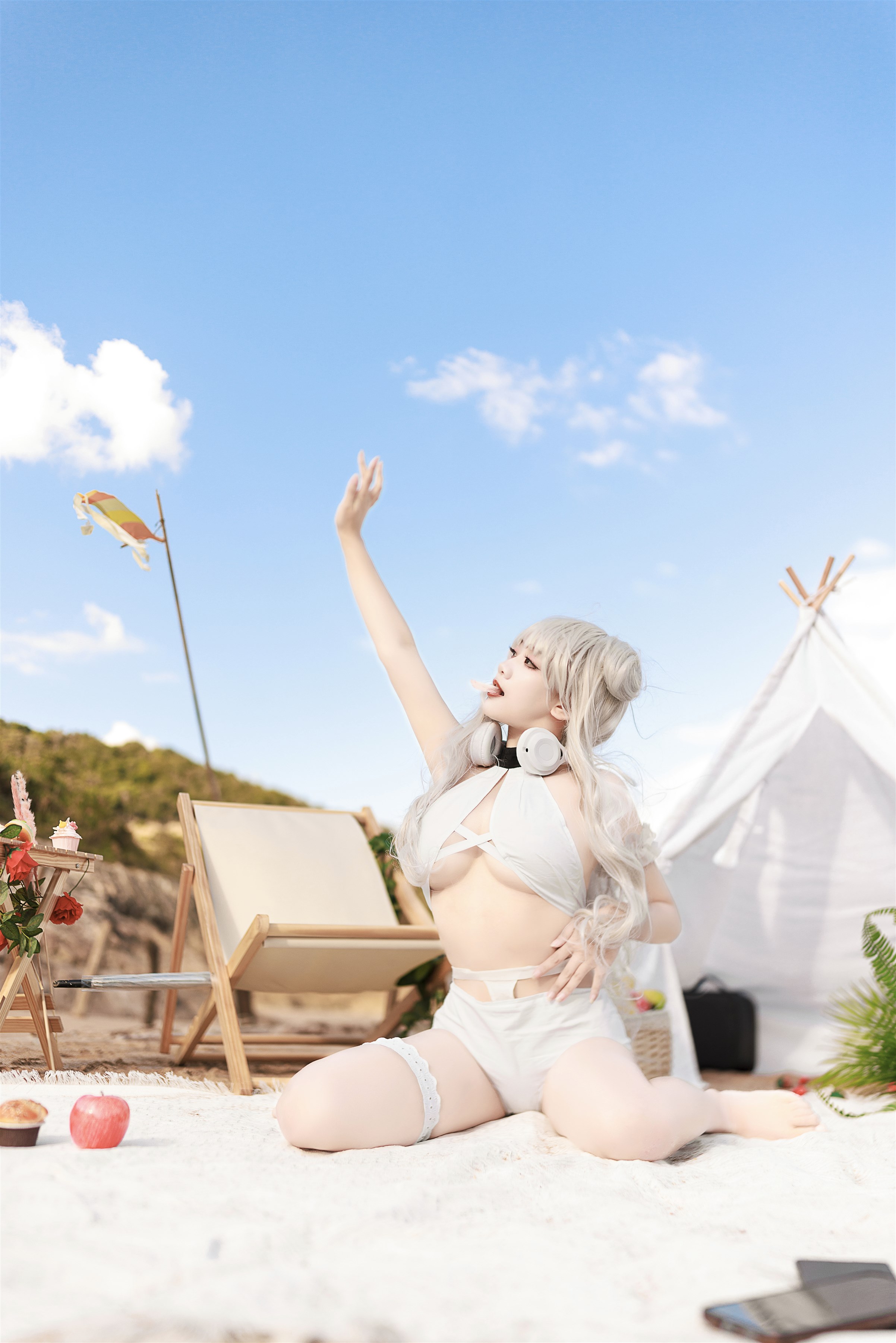 Cosplay 阿雪雪 恶毒泳装 Set.01 [59P]