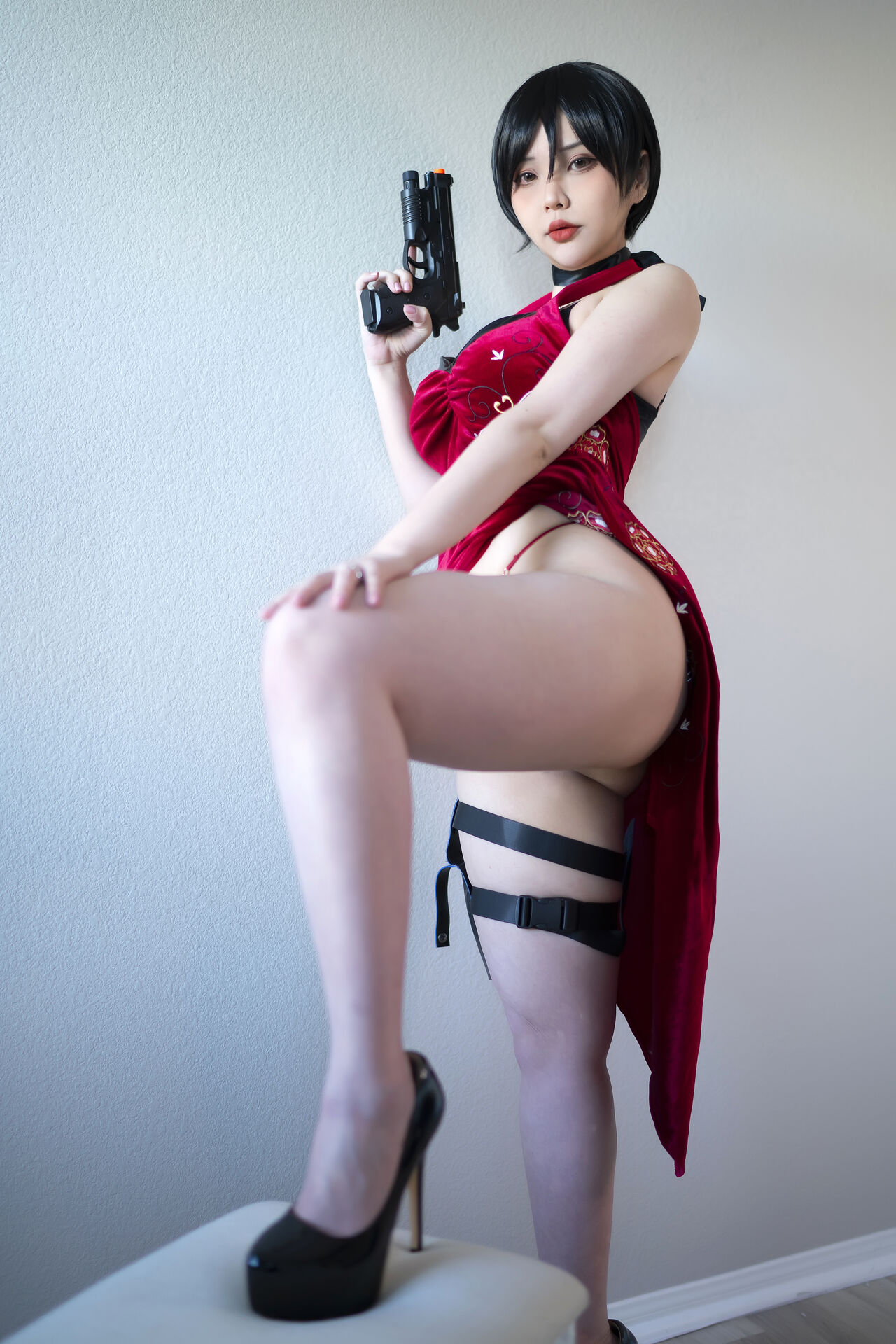 Hana Bunny - Ada Wong Cheongsam [11P]