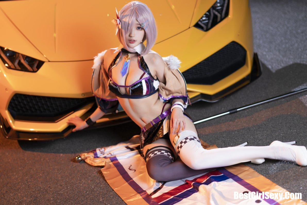 Coser@周叽是可爱兔兔 Vol.006 玛修赛车