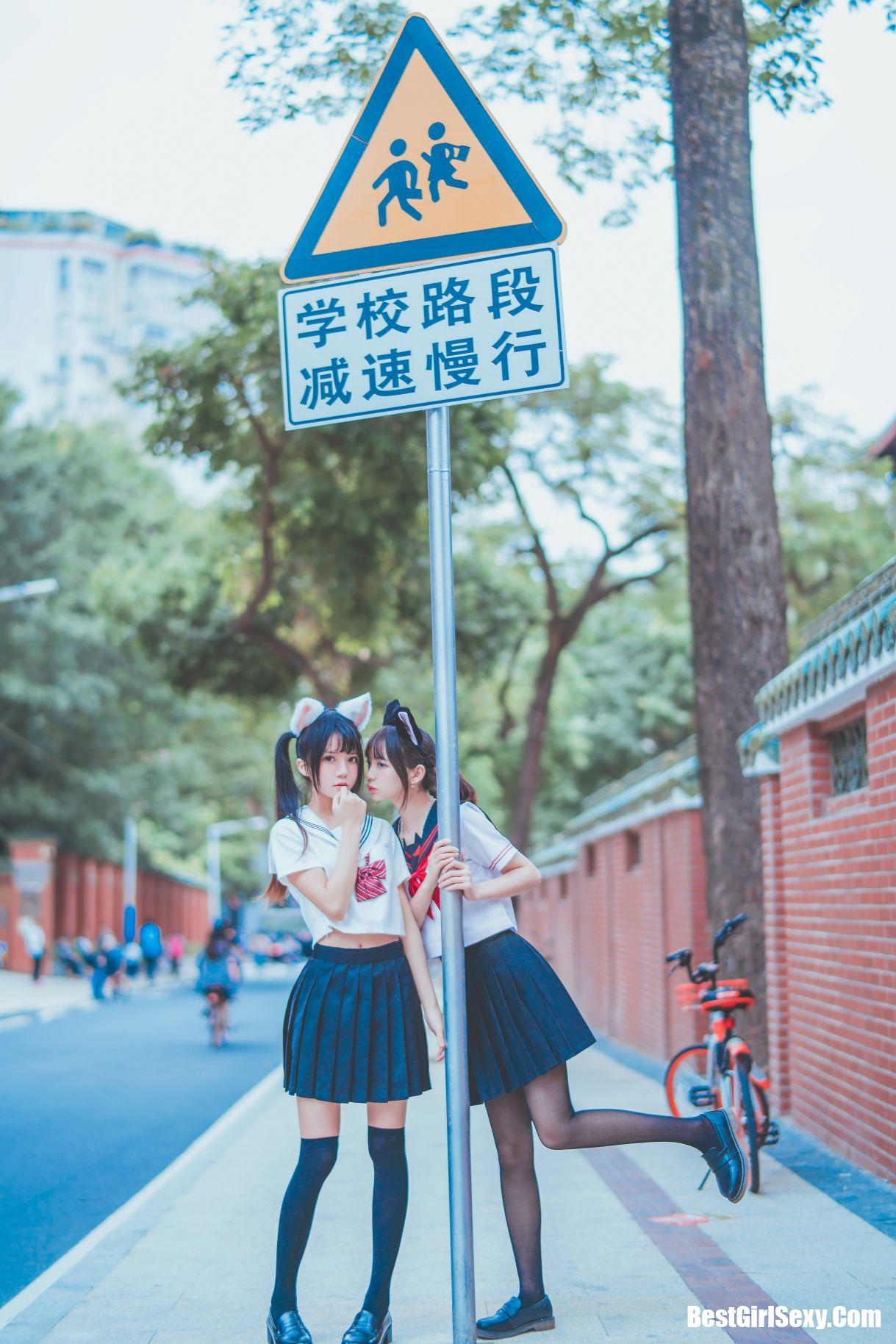 Coser@桜桃喵 Vol.003 JK百合2
