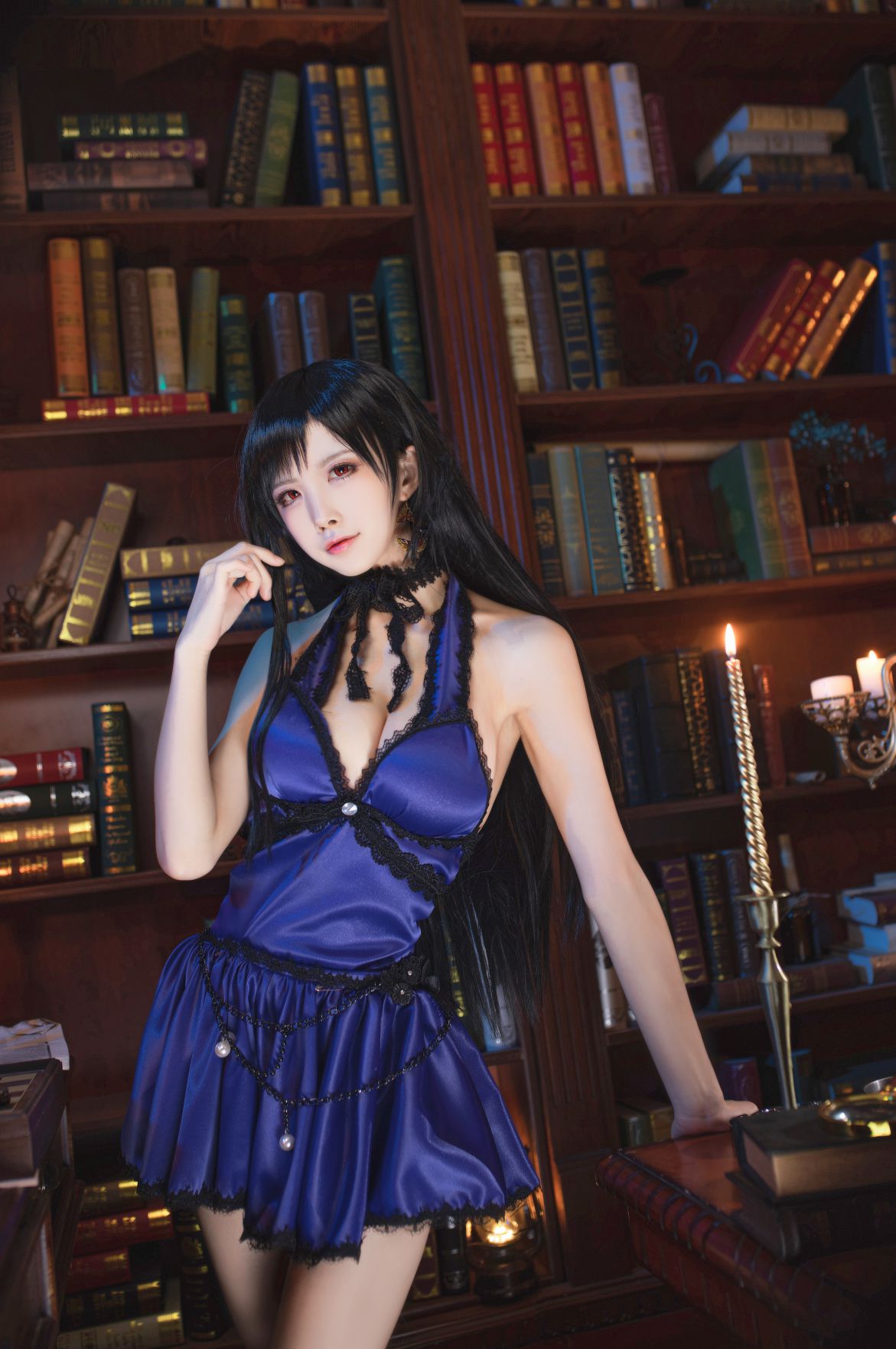 Coser@水淼Aqua Vol.041 蒂法旗袍和礼服