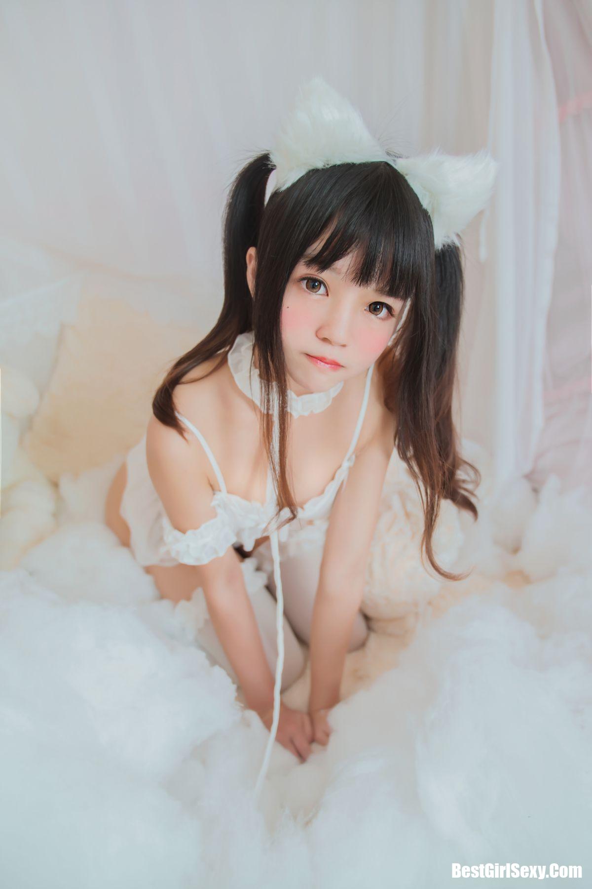 Coser@桜桃喵 Vol.008 纯白-白猫