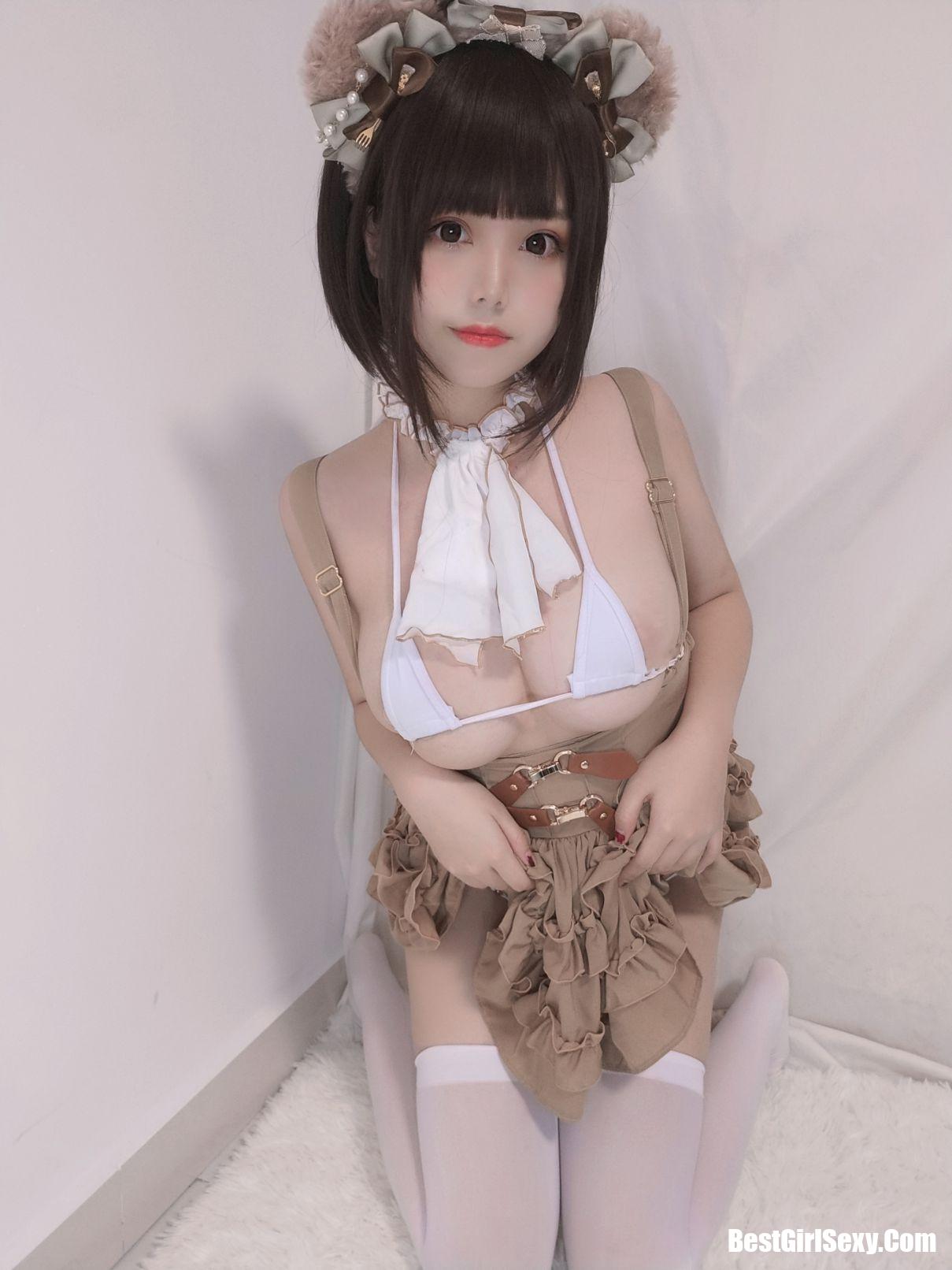 Coser@蜜汁猫裘 Vol.060 小熊