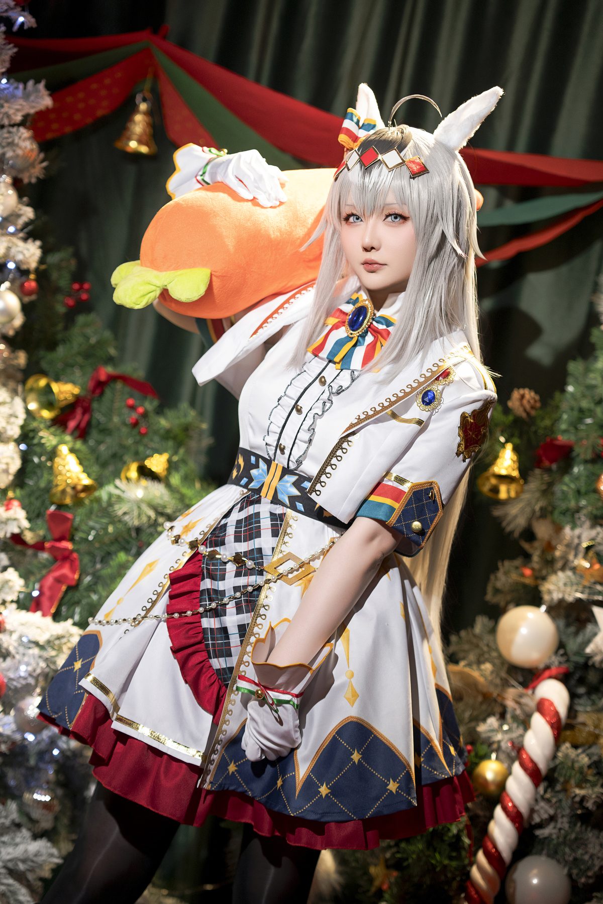 Coser@星之迟迟Hoshilily – 2023年12月计划赠品 赛马娘 小栗帽 圣诞衣装