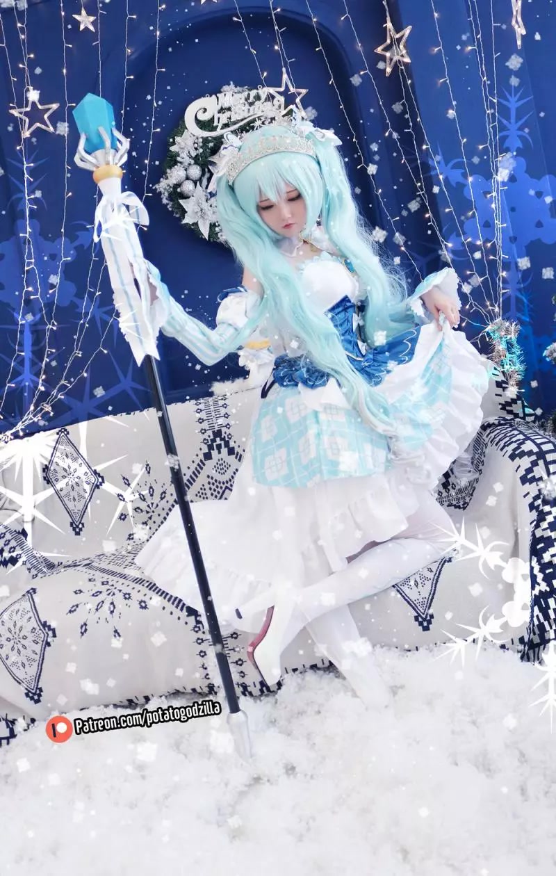 Potato Godzilla - Snow Miku 3 [41P]