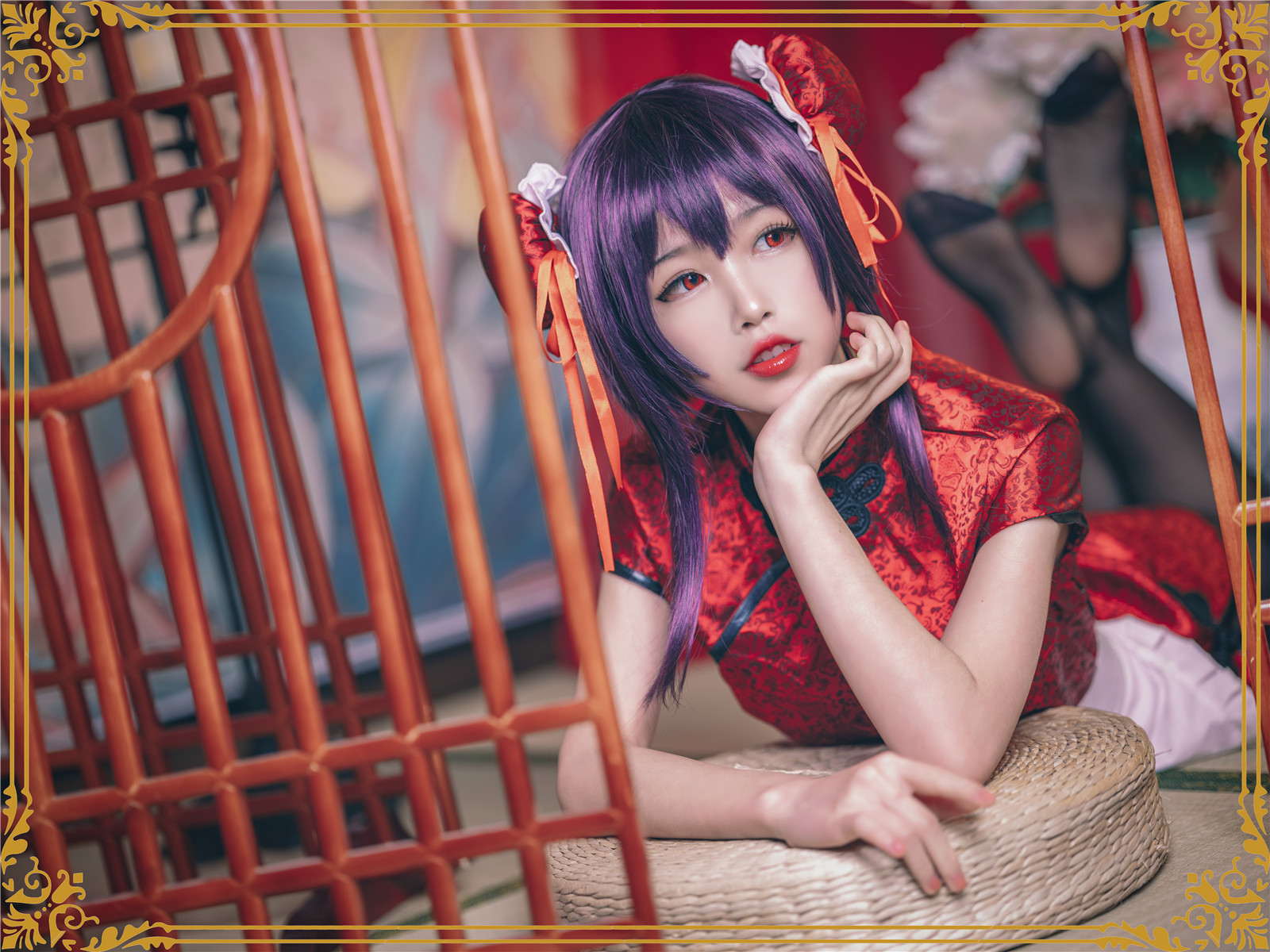 Coser@水淼Aqua Vol.029 霞之丘诗羽 旗袍