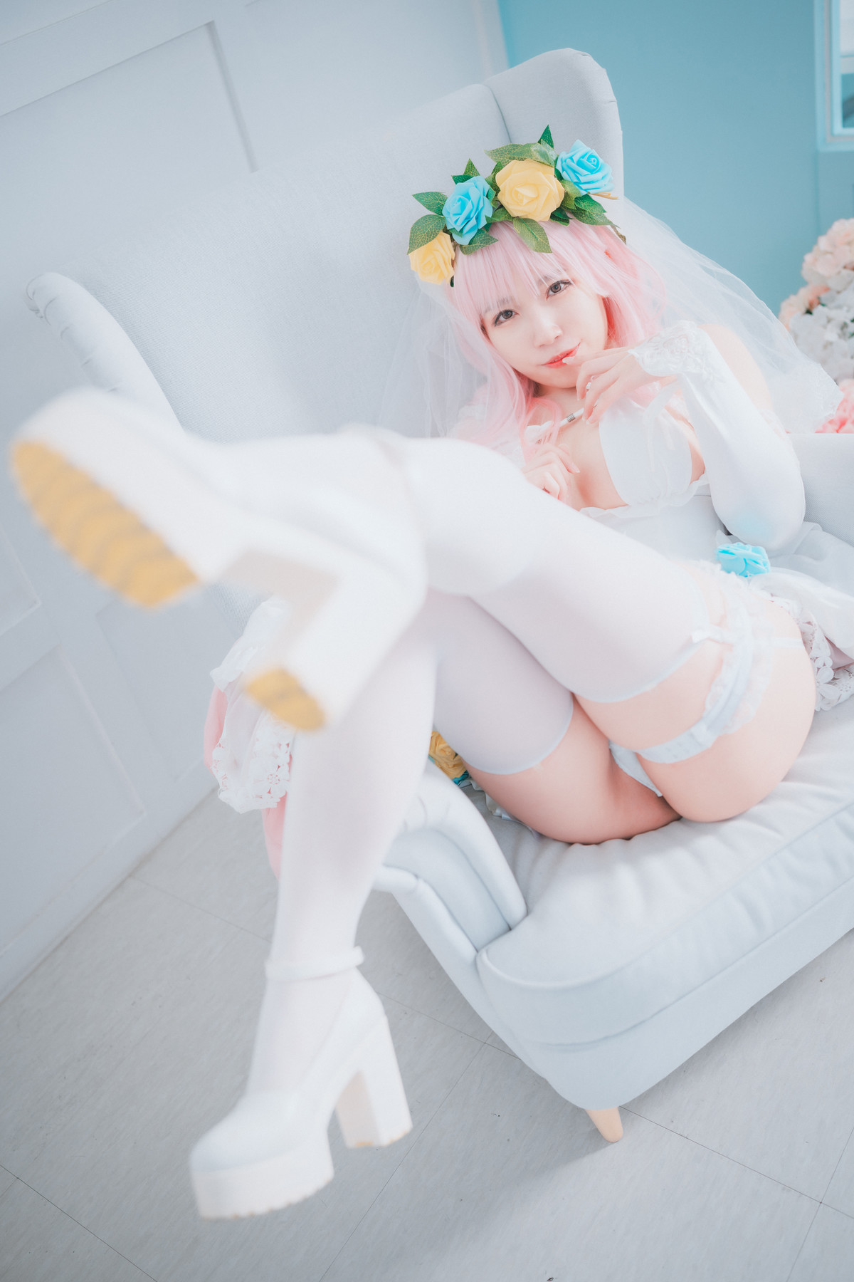Myaron 먀론, [DJAWA] Super Sonico White Wedding [30P]