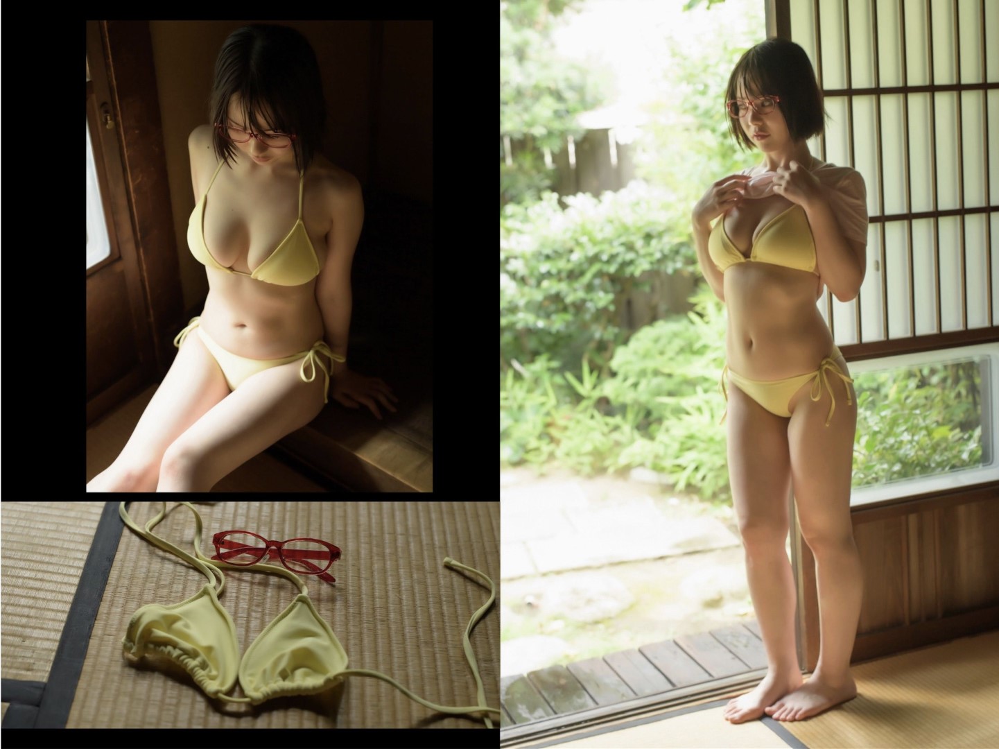 初愛ねんね グラビア写真集 眼差 [35P]