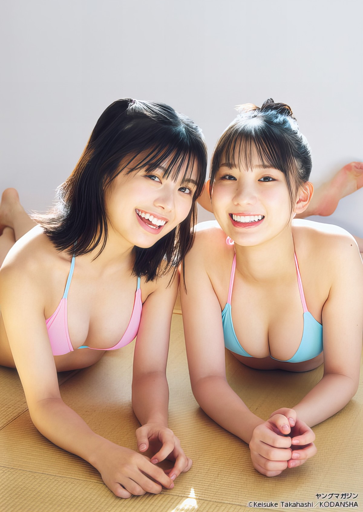 Mio Matsuda 松田実桜, Nozomi Nishio 西尾希美, Young Magazine Gekkan 2024 No.05 (月刊ヤングマガジン 2024年5号) [12P]