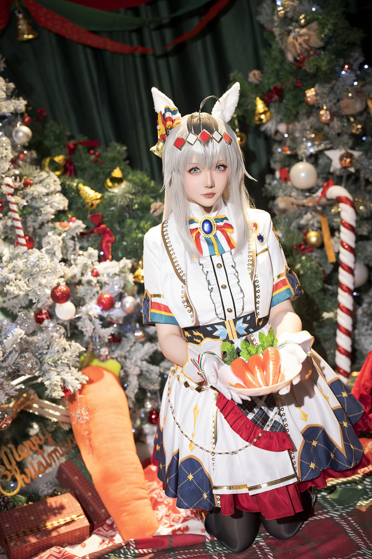 Coser@星之迟迟Hoshilily – 2023年12月计划赠品 赛马娘 小栗帽 圣诞衣装