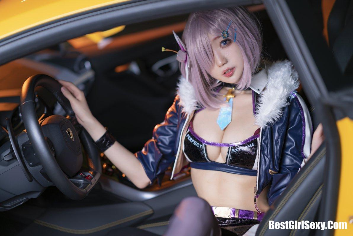 Coser@周叽是可爱兔兔 Vol.006 玛修赛车