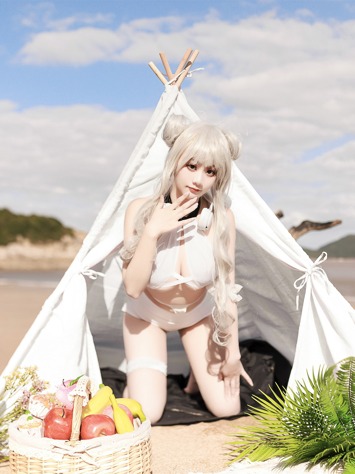 Cosplay 阿雪雪 恶毒泳装 Set.01 [59P]