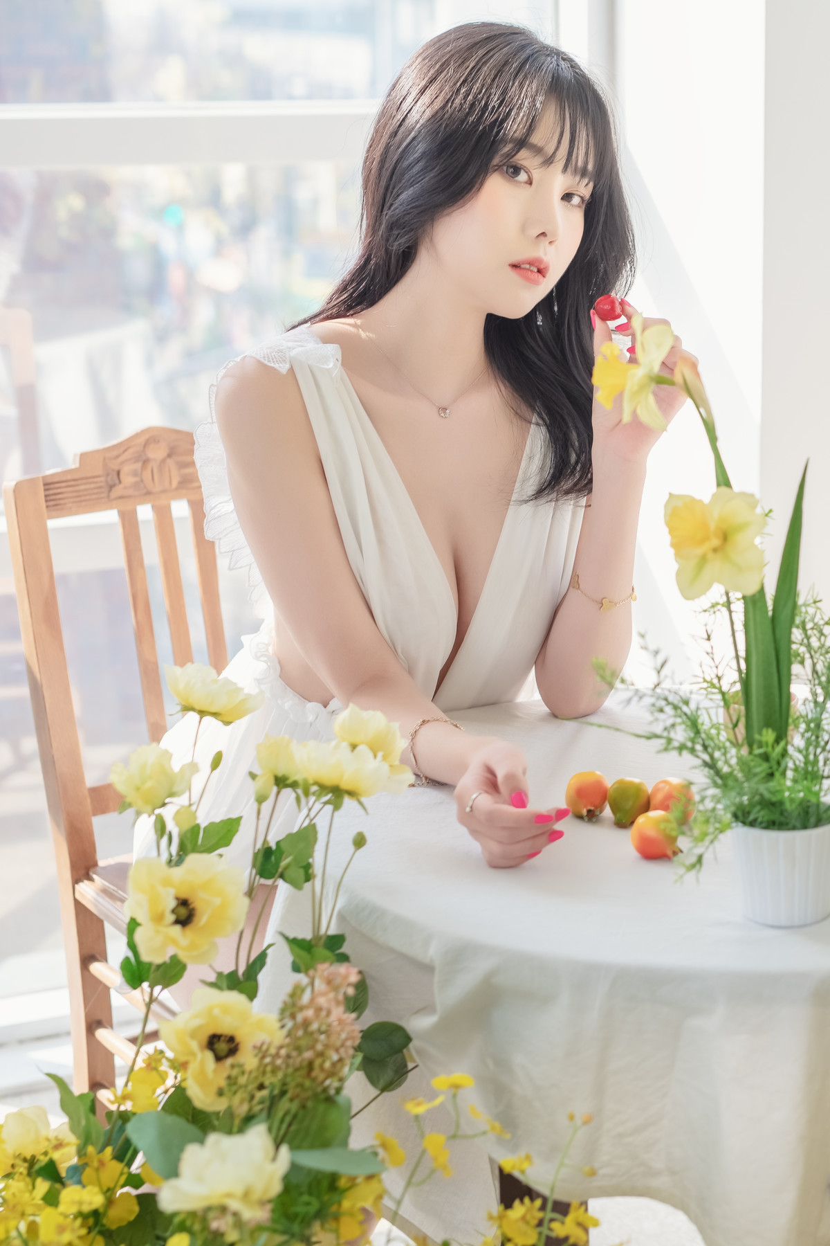 Yuna 유나, [Patreon] Flowers [36P]