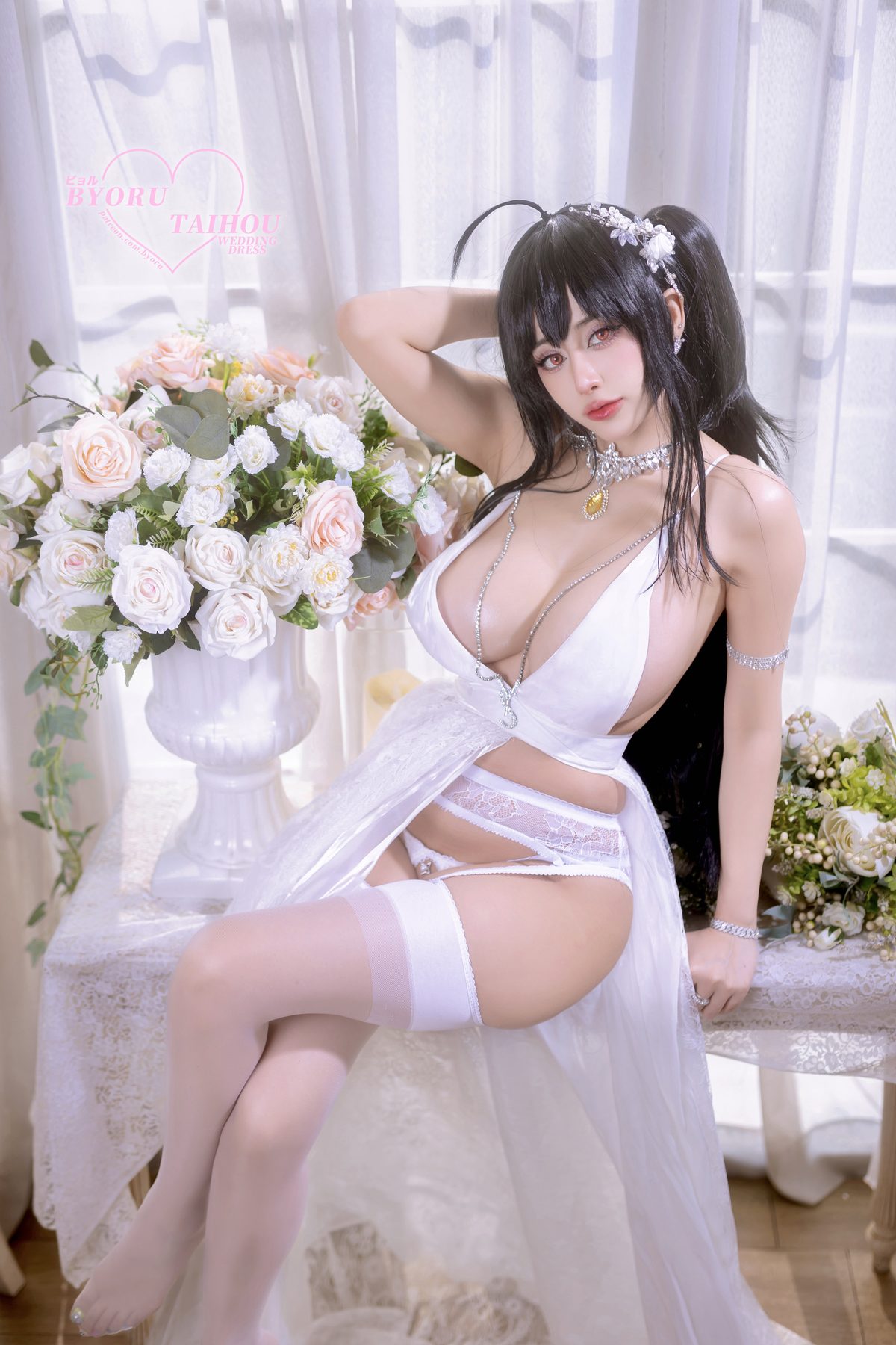 Coser@Byoru - Taihou Wedding Dress [53P]