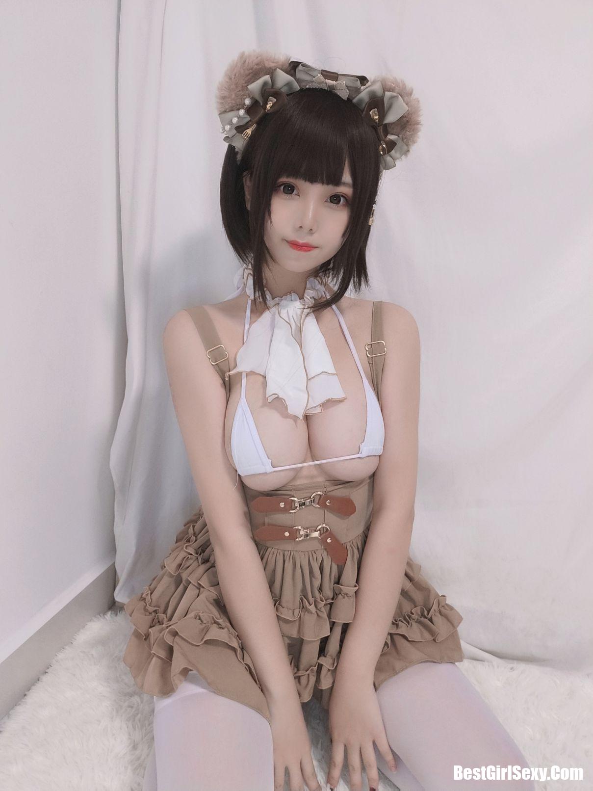 Coser@蜜汁猫裘 Vol.060 小熊