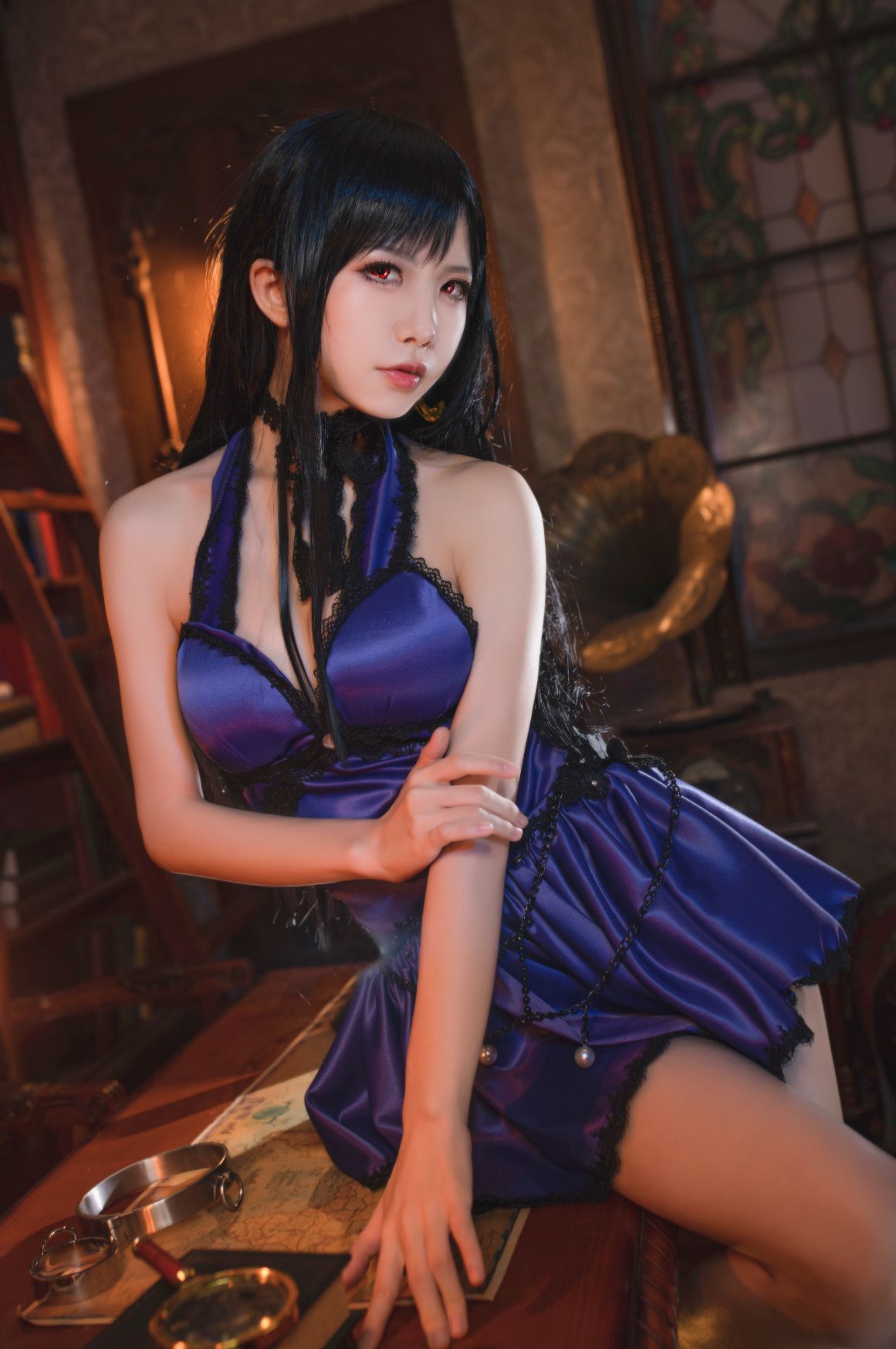 Coser@水淼Aqua Vol.041 蒂法旗袍和礼服