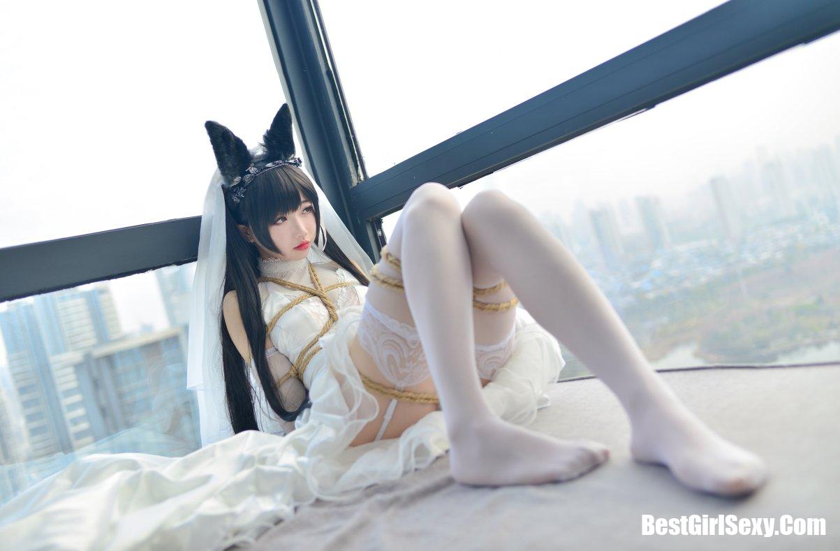 Coser@雪琪SAMA Vol.008 爱宕婚纱