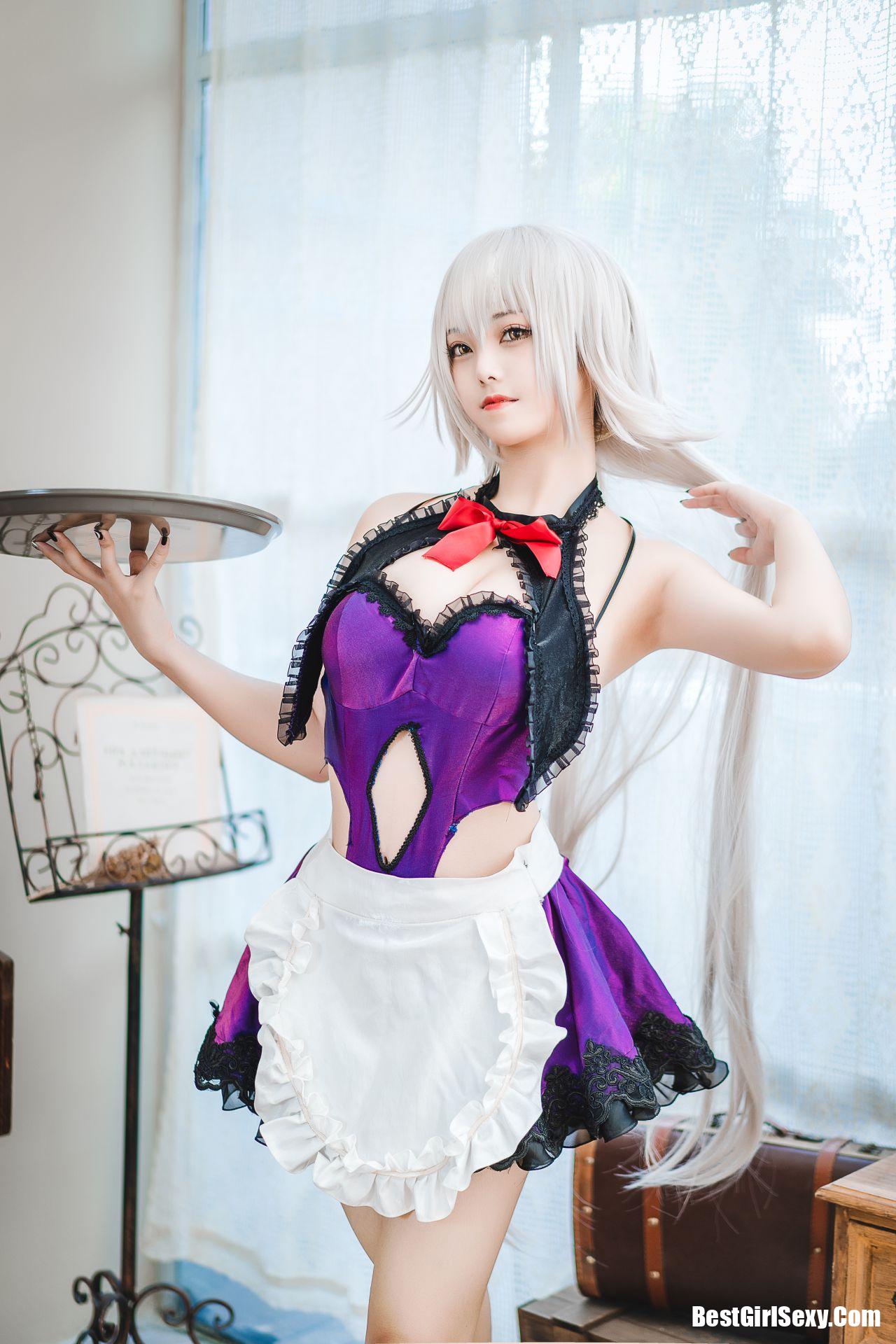 Coser@蜜汁猫裘 Vol.046 贞德女仆