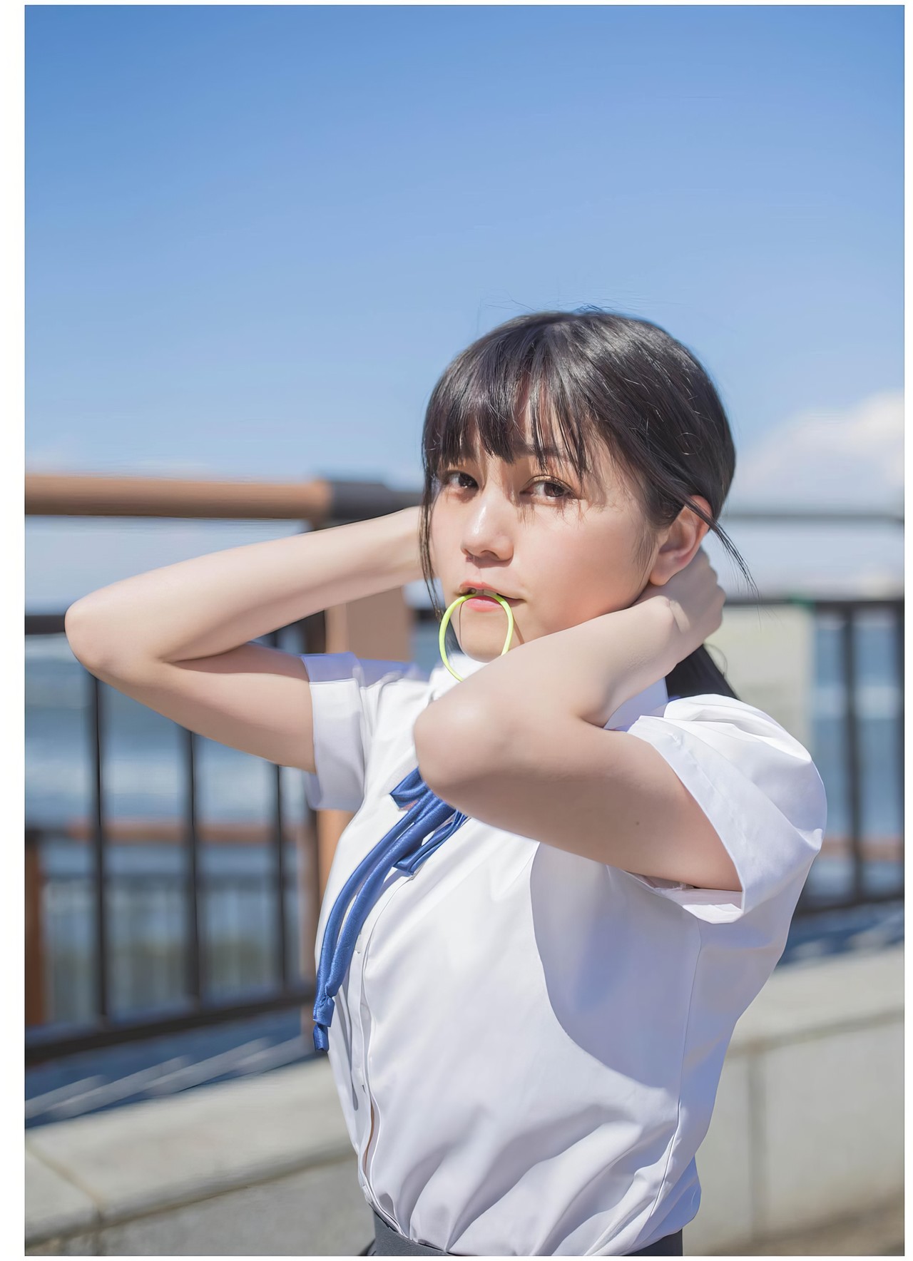 Yuuna Shiratori 白鸟优菜, 1st Visual Book [白皙-BABEL] Set.01 [32P]