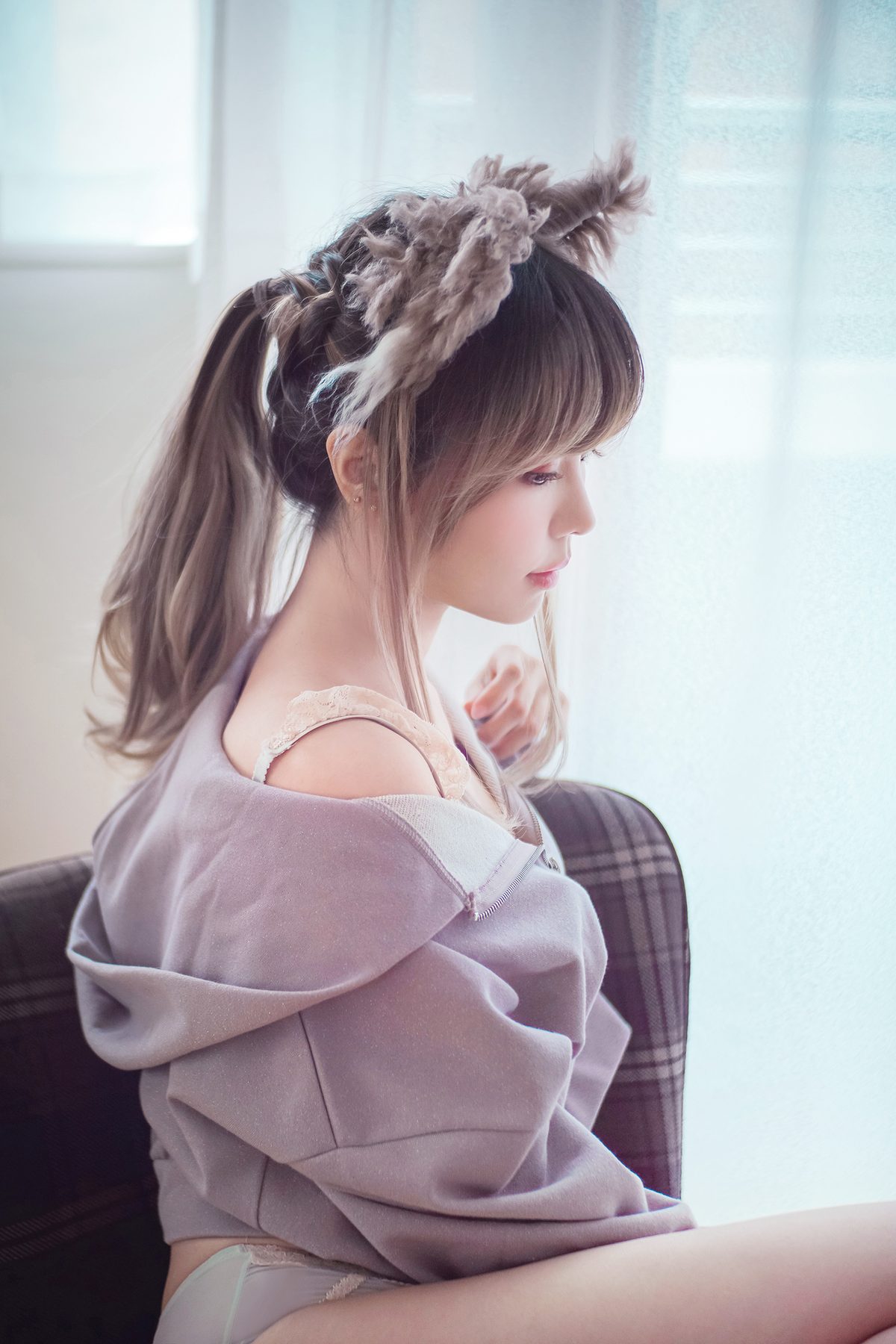 Coser@Ely_eee ElyEE子 – Stay Home with Me Part2