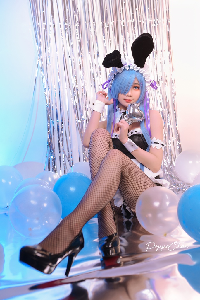 PoppaChan – Rem Bunny [37P]