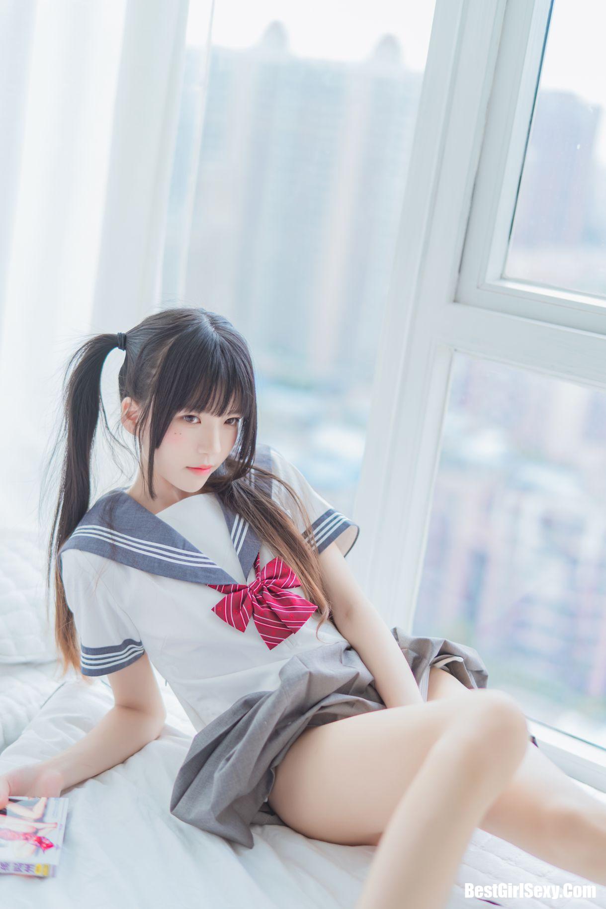 Coser@桜桃喵 Vol.084 桜桃未熟2 心形胖次