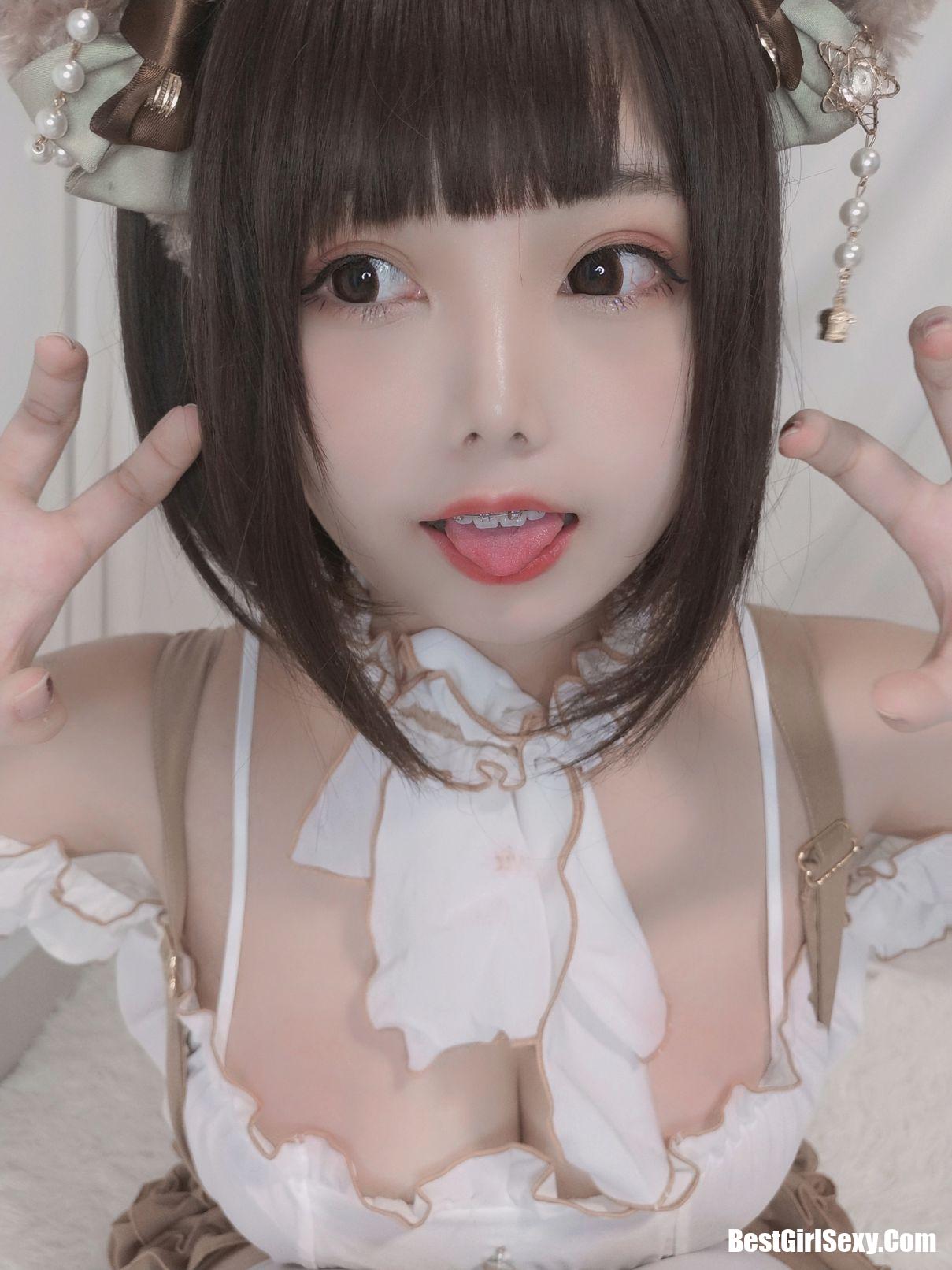 Coser@蜜汁猫裘 Vol.060 小熊