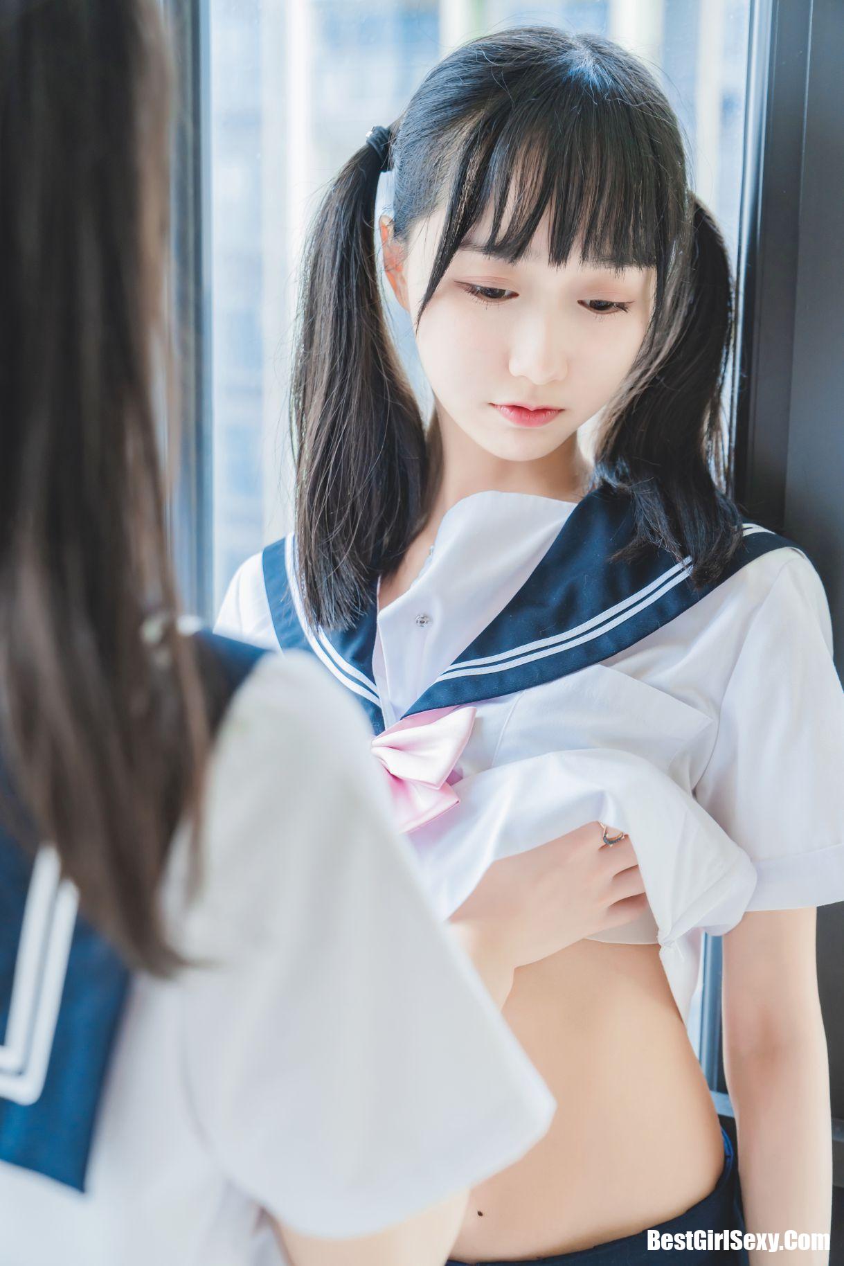 Coser@桜桃喵 Vol.047 制服双子