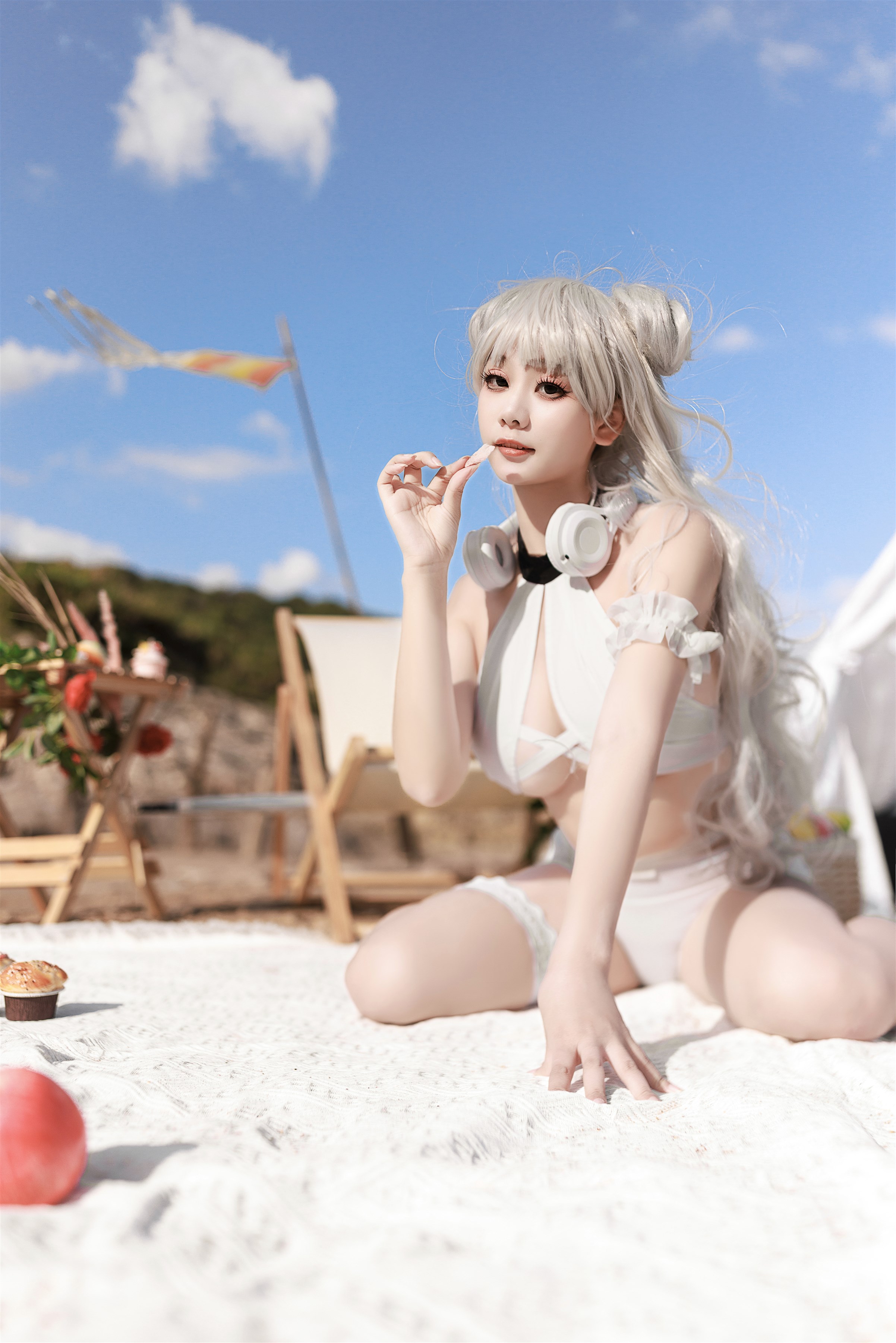 Cosplay 阿雪雪 恶毒泳装 Set.01 [59P]