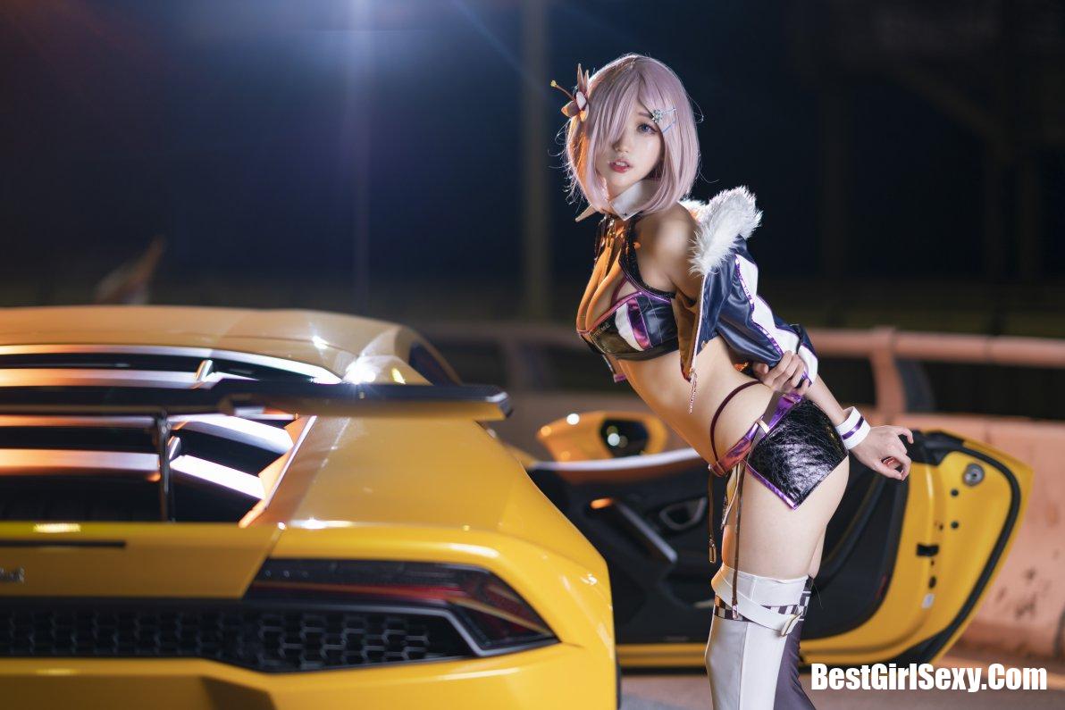 Coser@周叽是可爱兔兔 Vol.006 玛修赛车