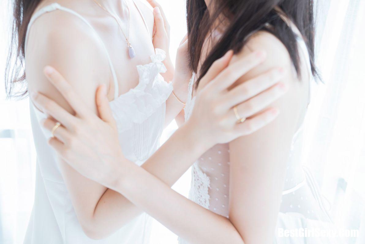 Coser@桜桃喵 Vol.045 白色长裙