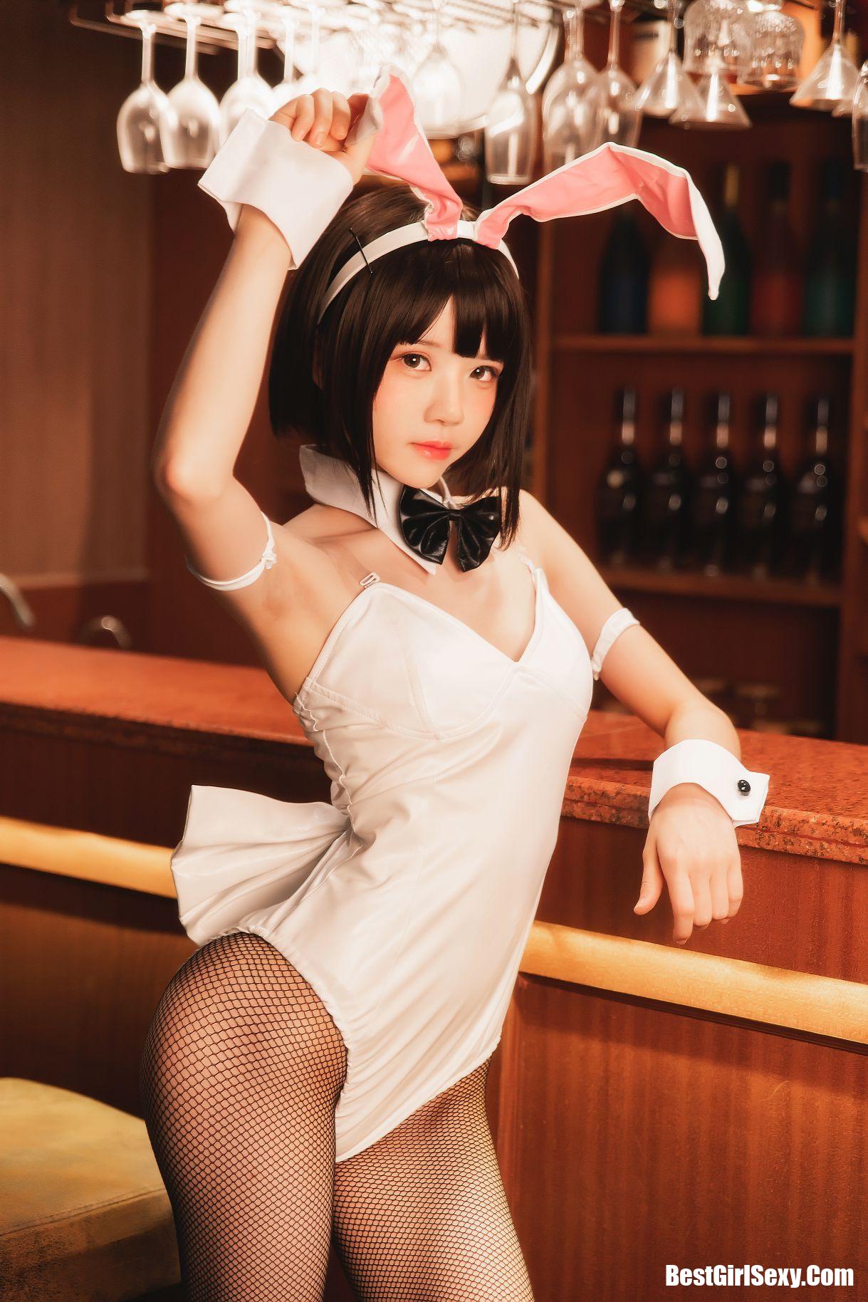 Coser@桜桃喵 Vol.052 加藤惠 兔女郎