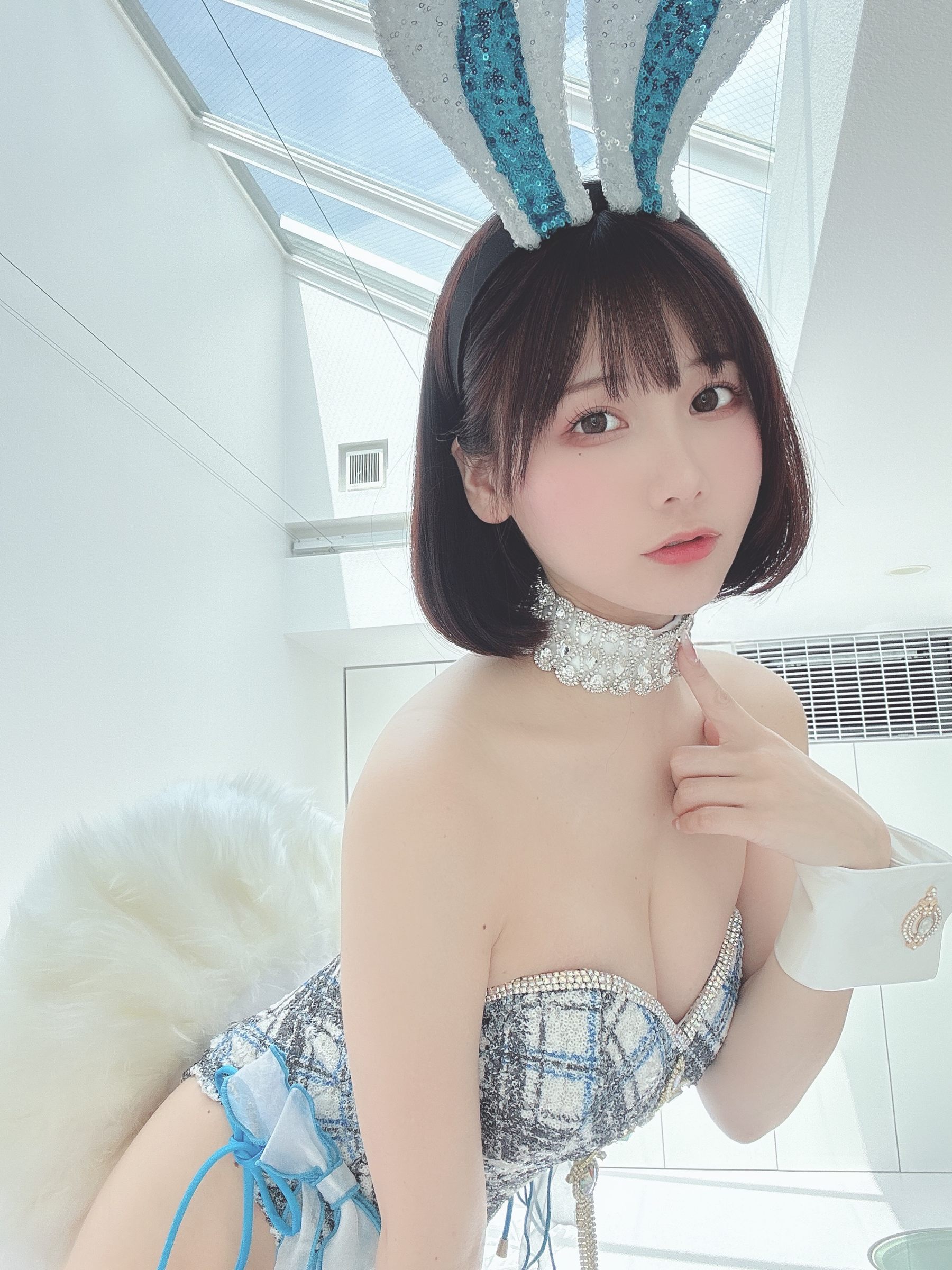 日本甜美COSERけんけん[fantia] 2023.05 blue bunny [20P]