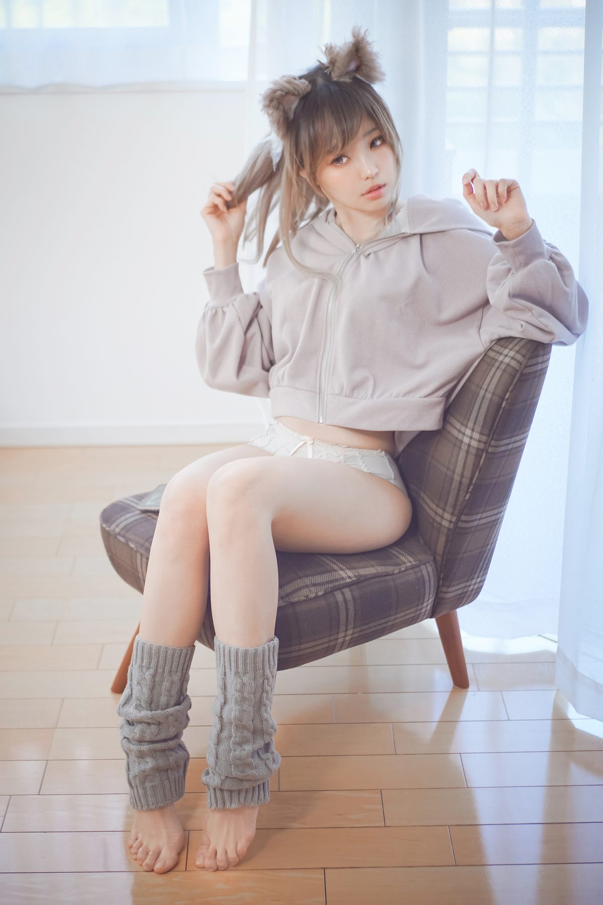 Coser@Ely_eee ElyEE子 – Stay Home with Me Part1