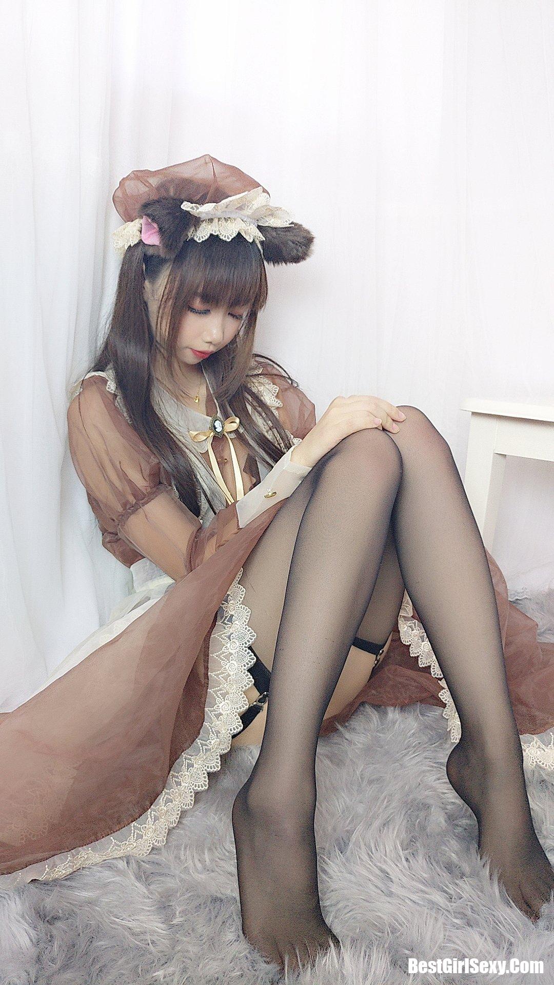 Coser@雪琪SAMA Vol.031 透明女仆