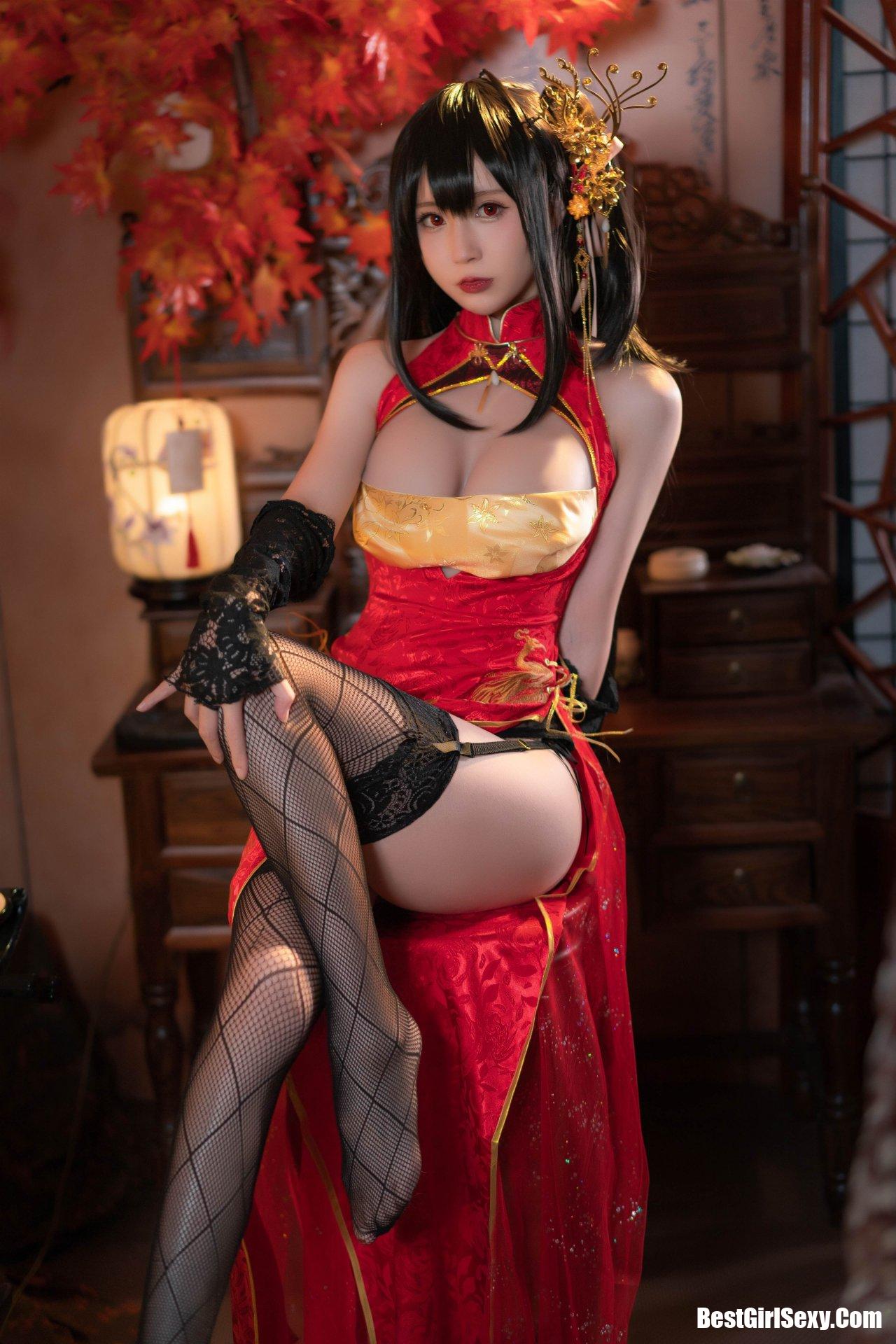 Coser@西园寺南歌写真 大凤 旗袍