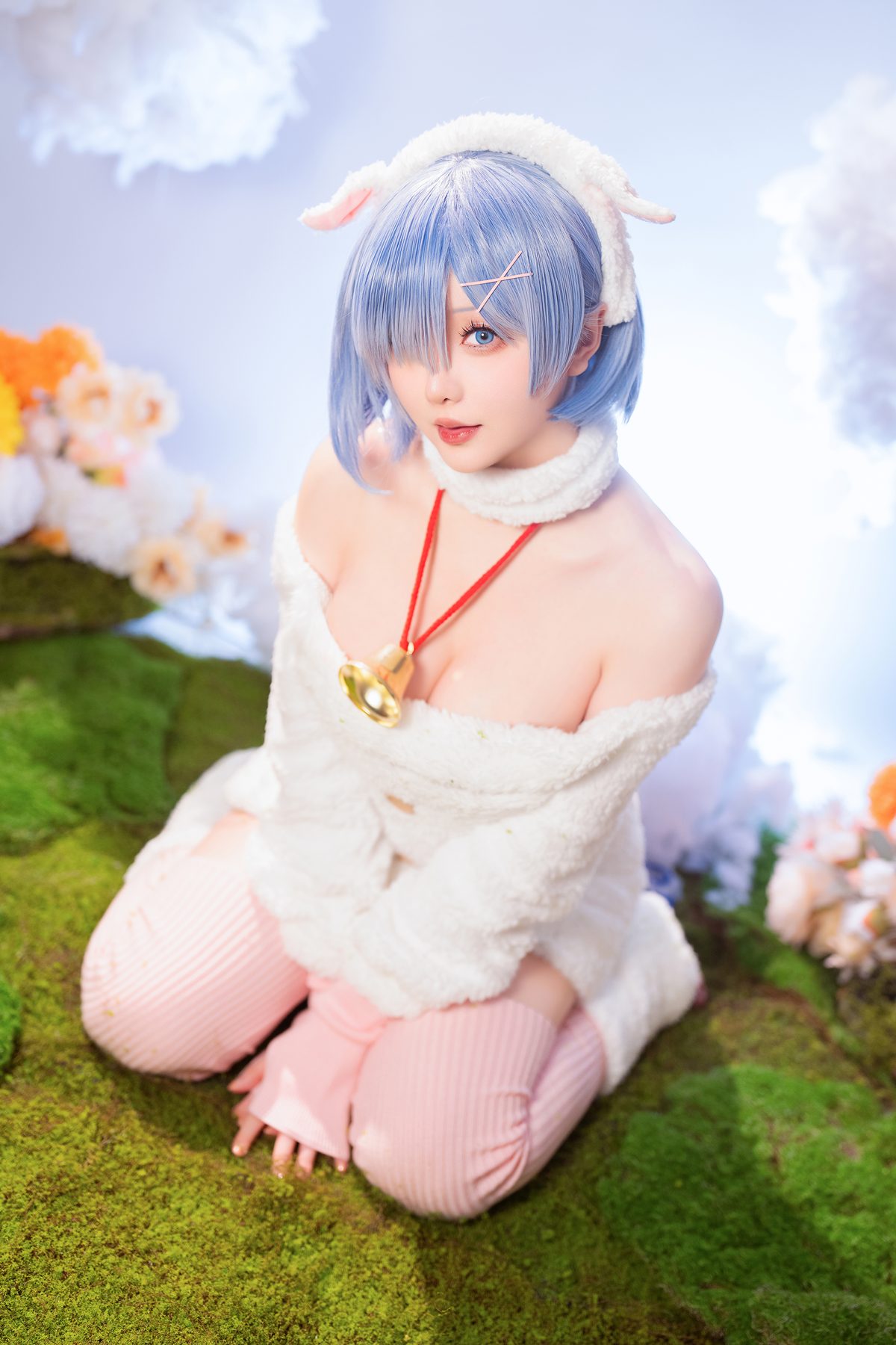 Coser@星之迟迟Hoshilily – 2024年01月计划赠品 RE 0 蕾姆 绵羊ver