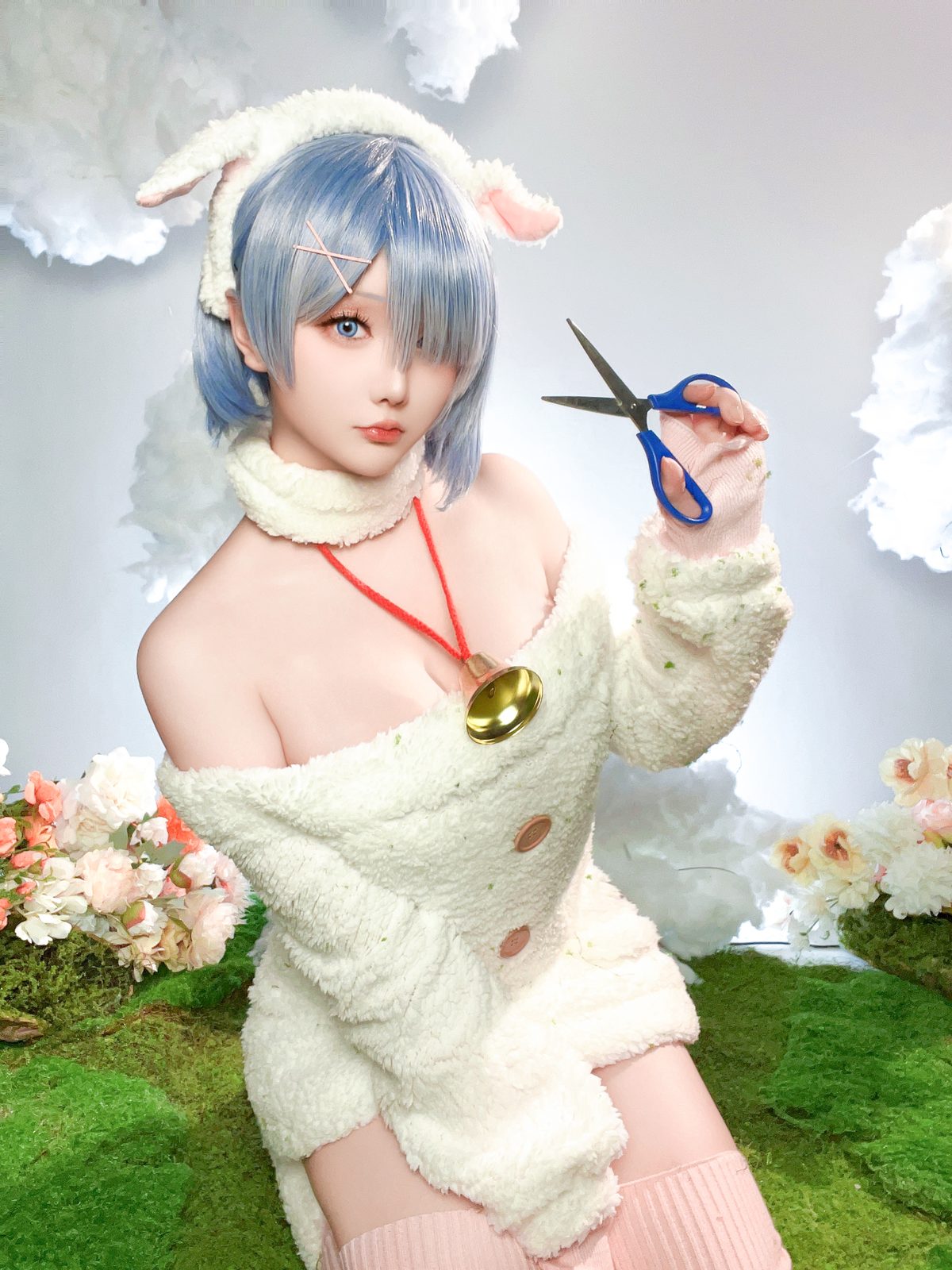 Coser@星之迟迟Hoshilily – 2024年01月计划赠品 RE 0 蕾姆 绵羊ver