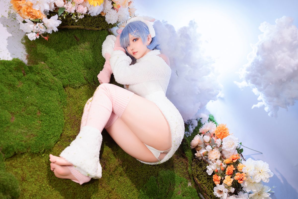 Coser@星之迟迟Hoshilily – 2024年01月计划赠品 RE 0 蕾姆 绵羊ver