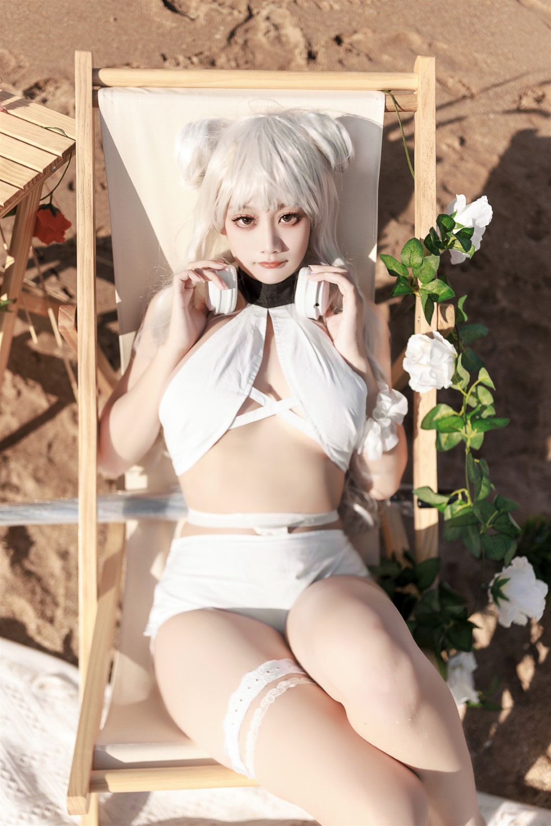 Cosplay 阿雪雪 恶毒泳装 Set.02 [60P]