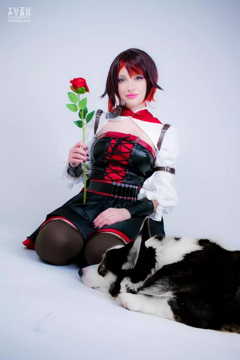 Yuzu Pyon - Ruby Rose (RWBY) 1 [45P]