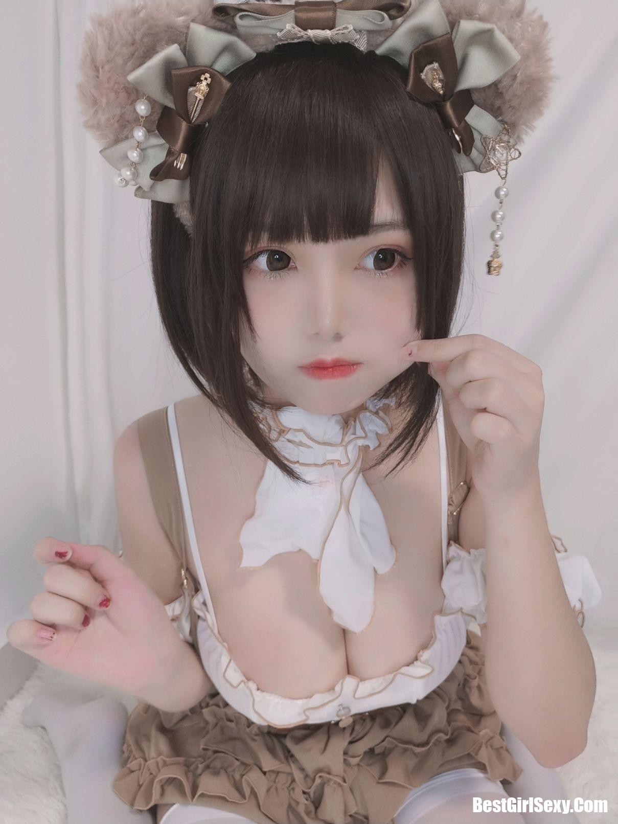 Coser@蜜汁猫裘 Vol.060 小熊