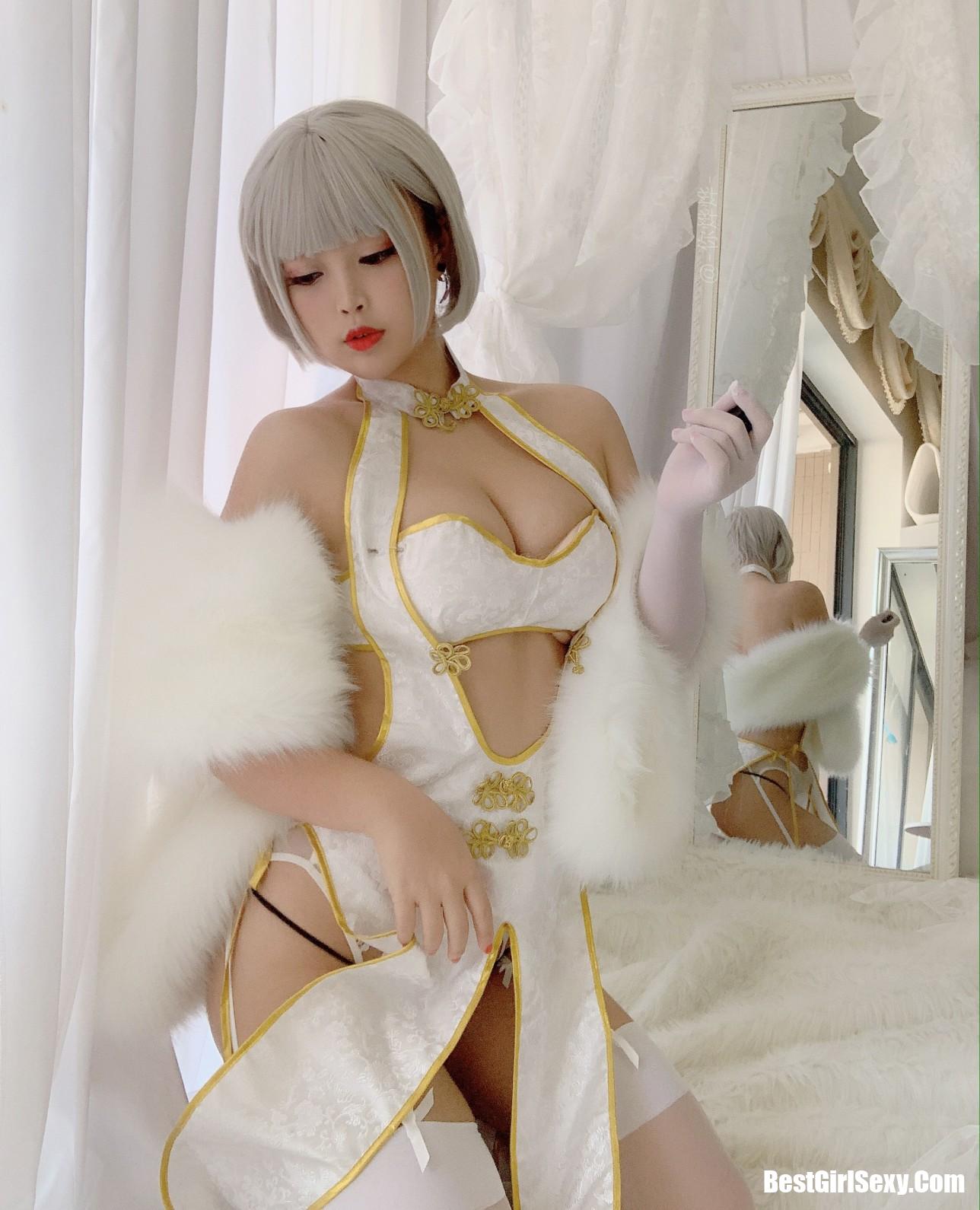 Coser@白烨 Vol.002 白旗袍