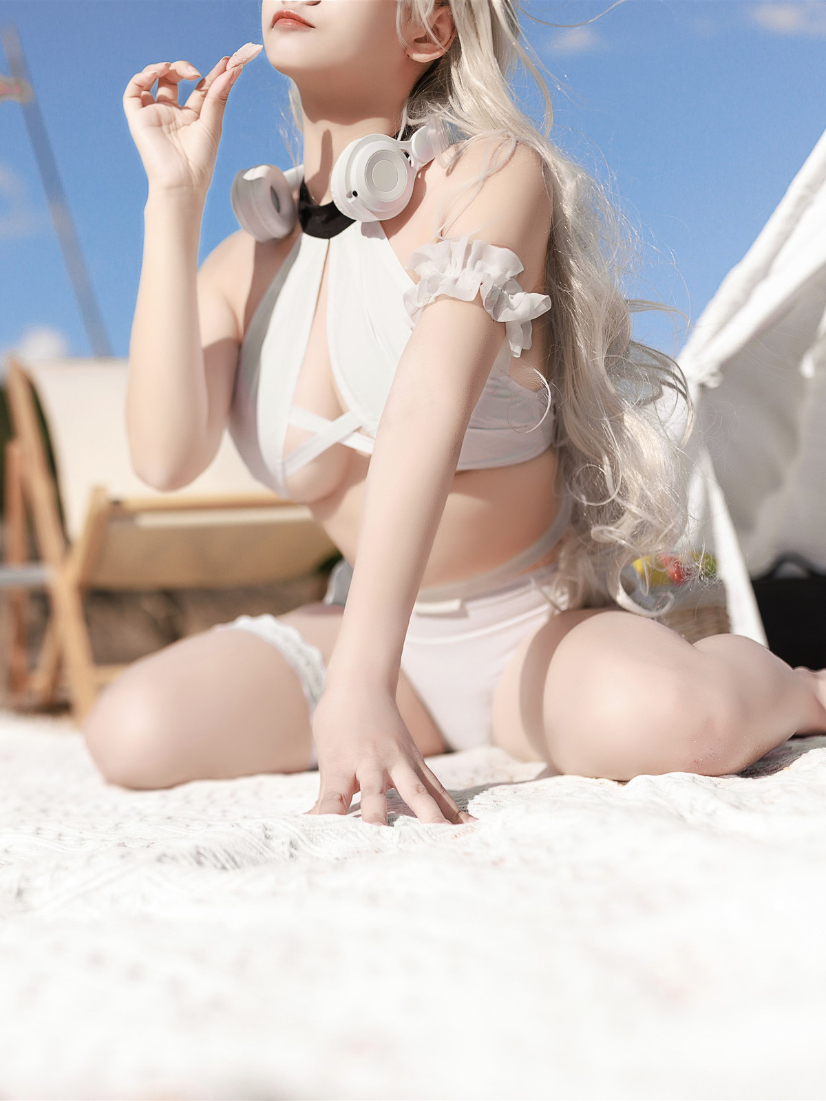 Cosplay 阿雪雪 恶毒泳装 Set.01 [59P]