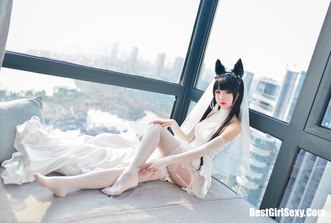 Coser@雪琪SAMA Vol.008 爱宕婚纱