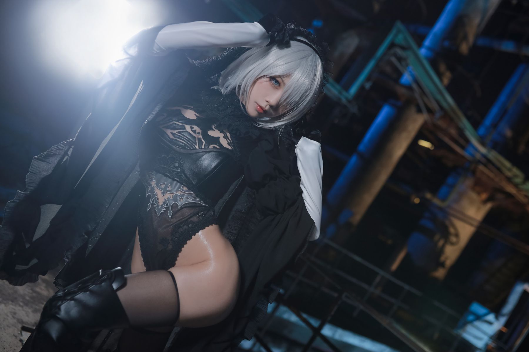 Coser@水淼Aqua Vol.039 Black and white 2B