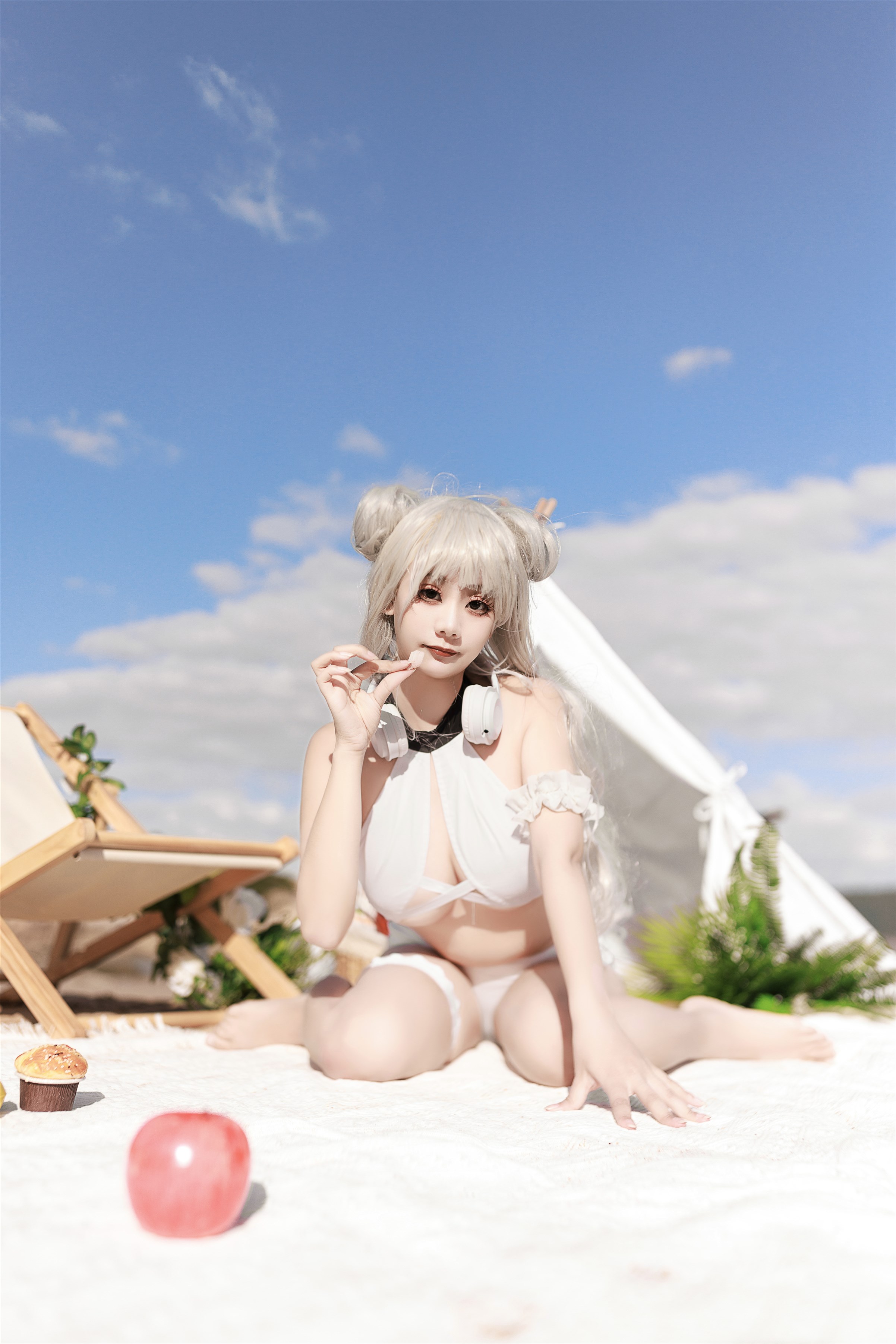 Cosplay 阿雪雪 恶毒泳装 Set.01 [59P]