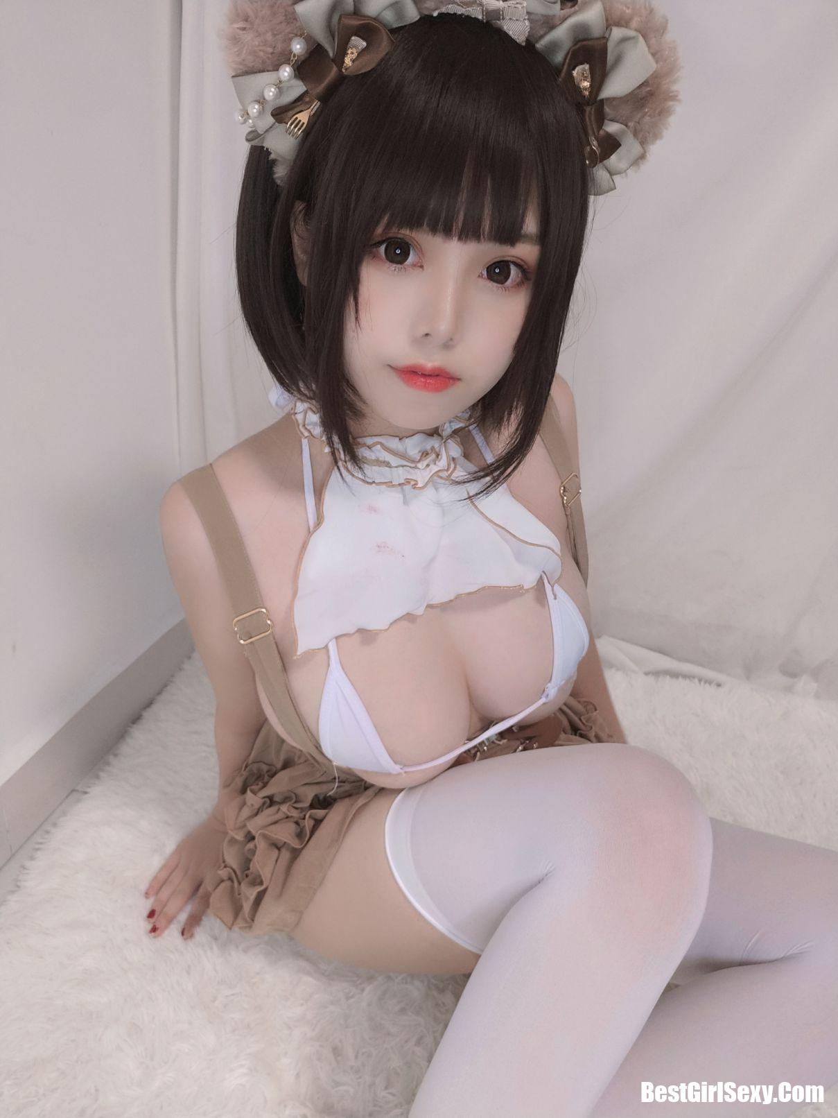 Coser@蜜汁猫裘 Vol.060 小熊